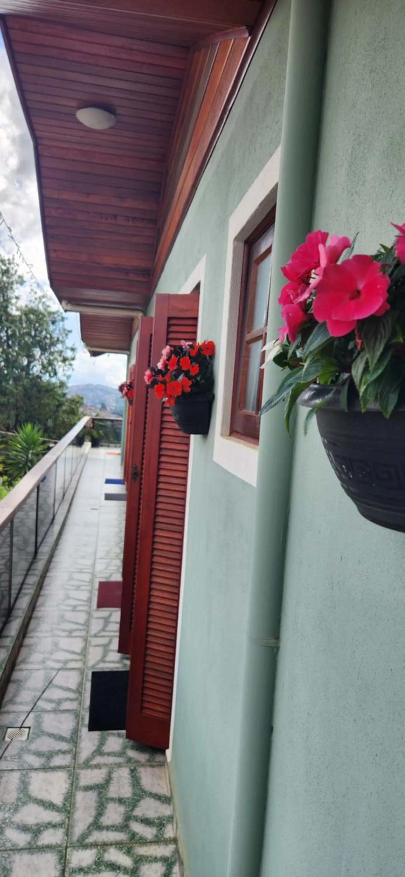 Balcony/Terrace in Pousada Araucária Village