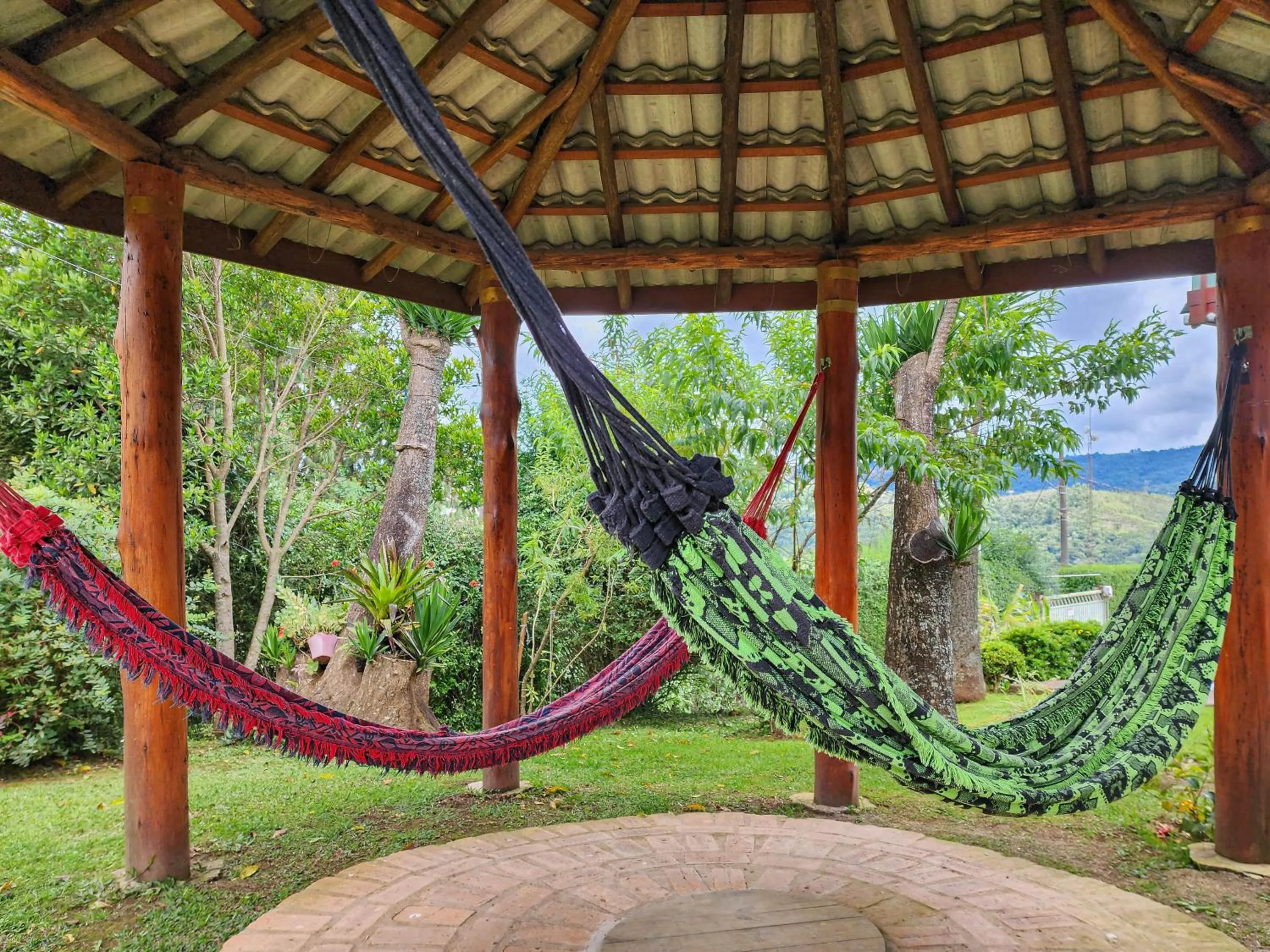 Garden in Pousada Araucária Village