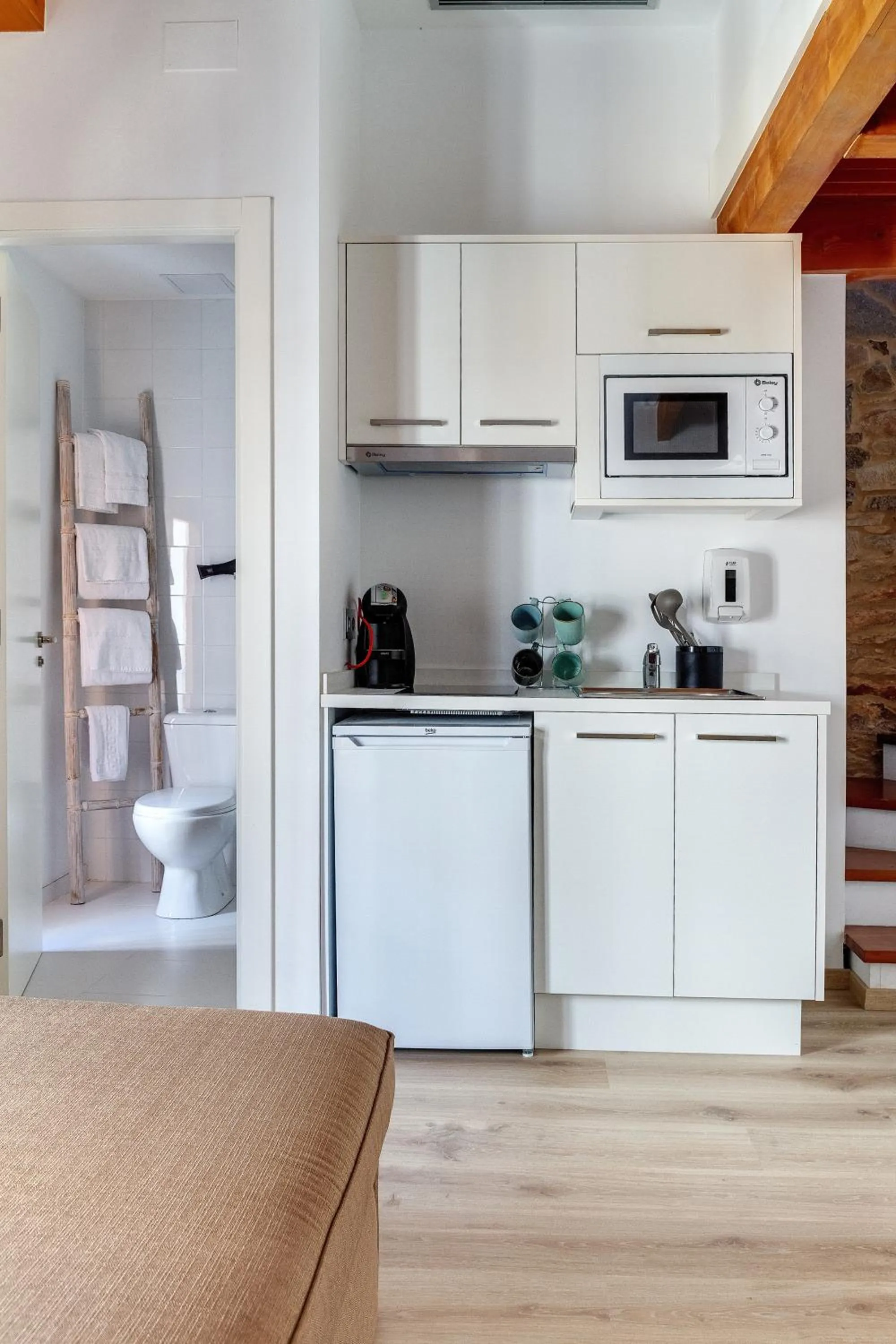 Kitchen or kitchenette in Numa Rúa Travesa