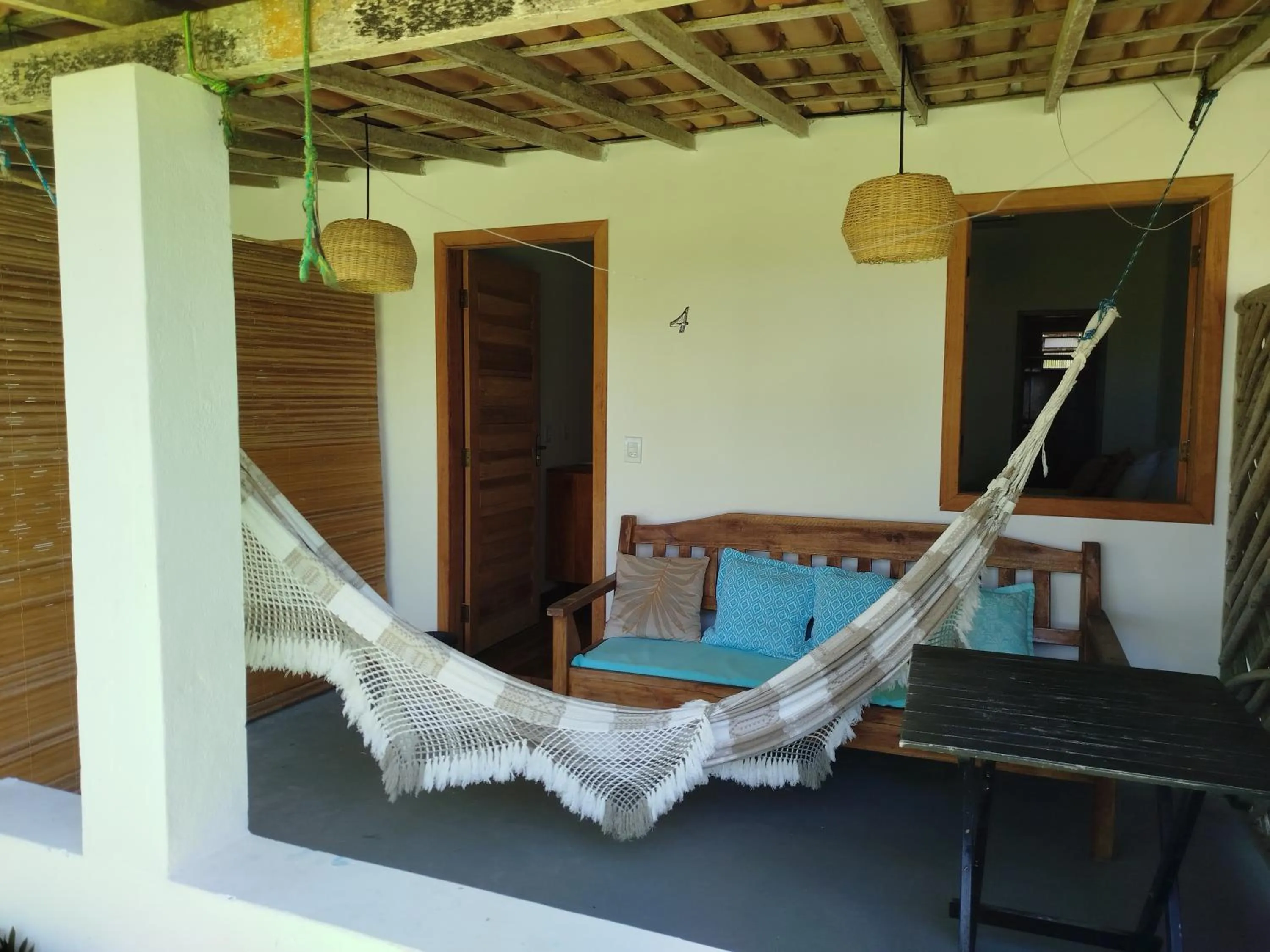 Patio in Pousada Pedra do Negro