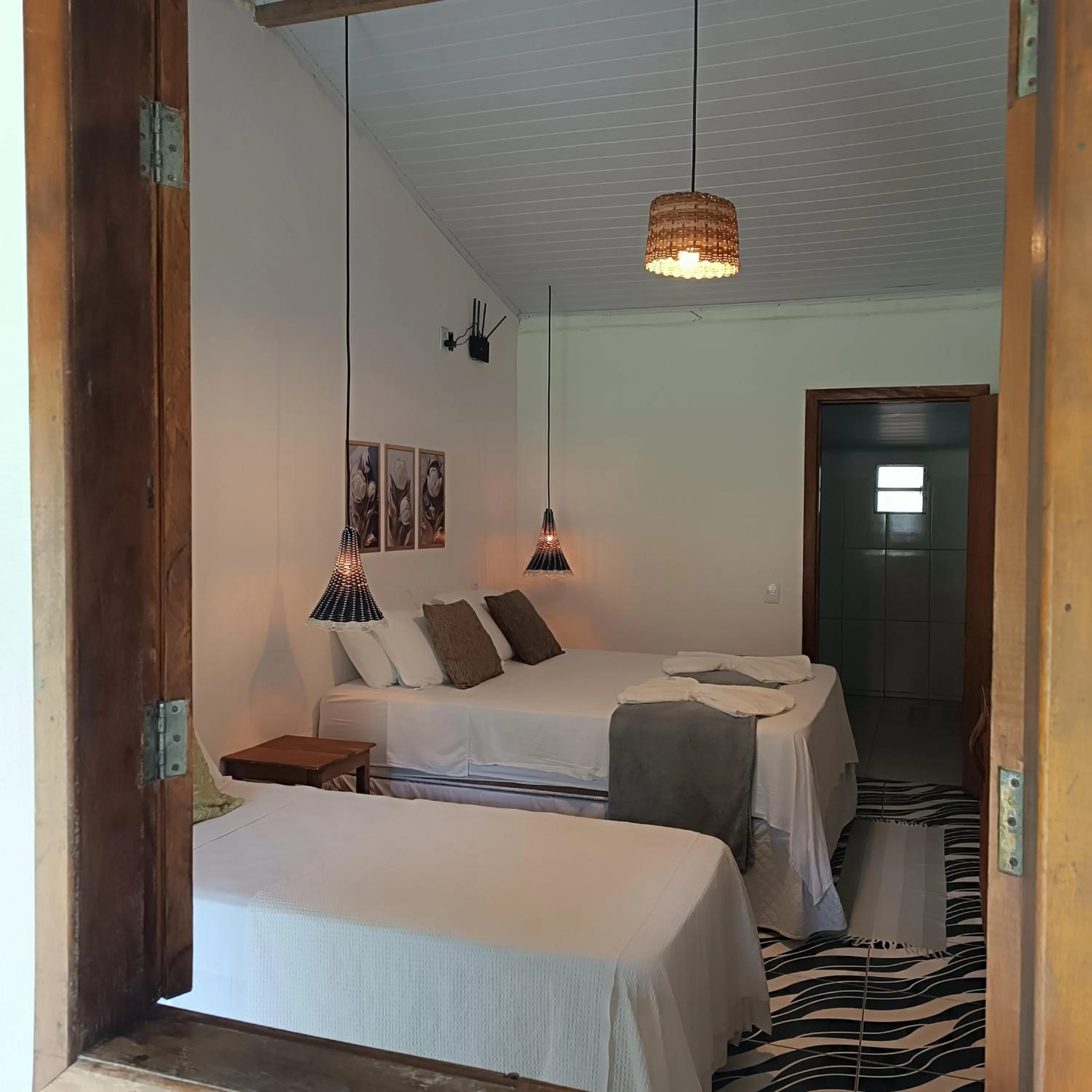 Photo of the whole room, Bed in Pousada Pedra do Negro