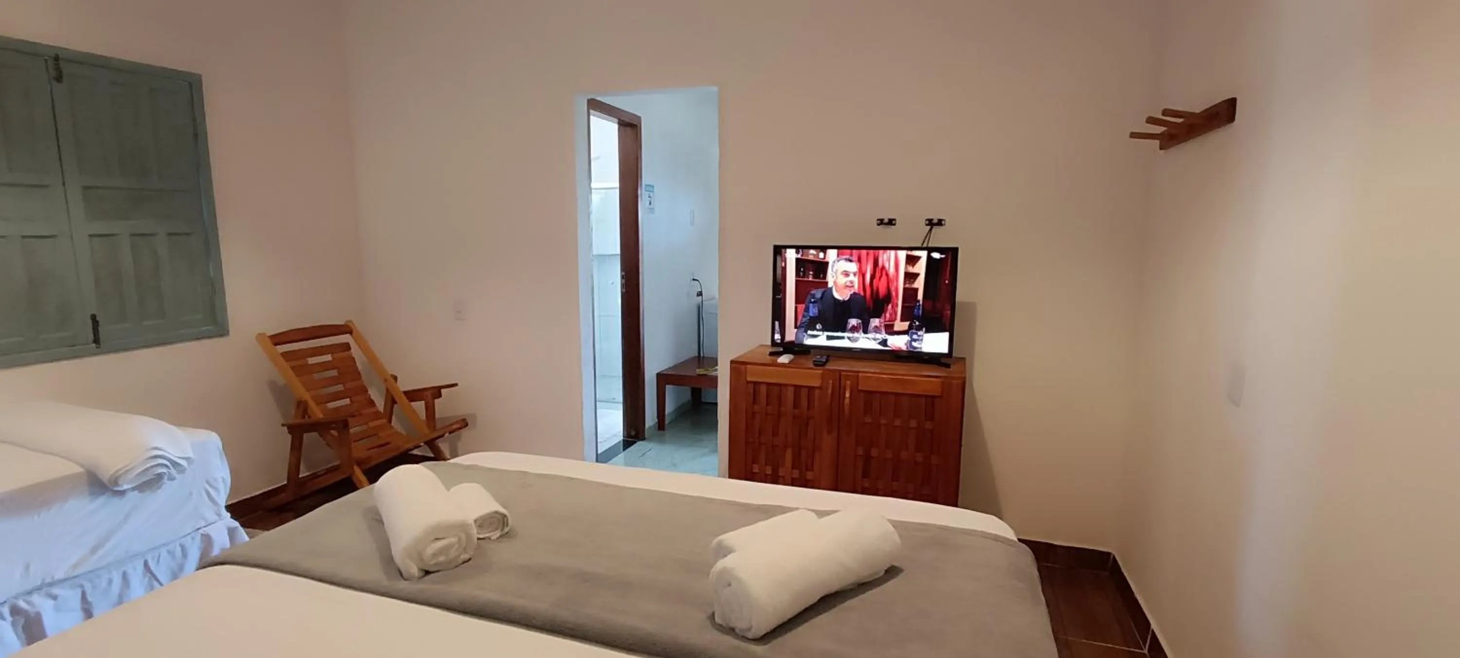 TV and multimedia, Bed in Pousada Pedra do Negro