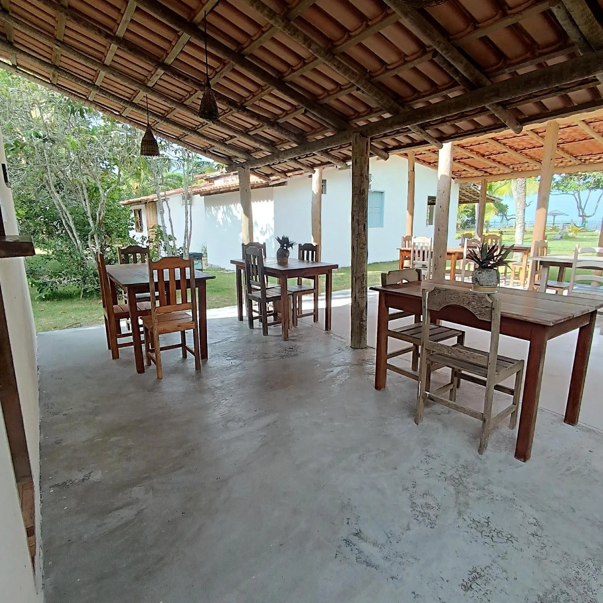 Dining area in Pousada Pedra do Negro