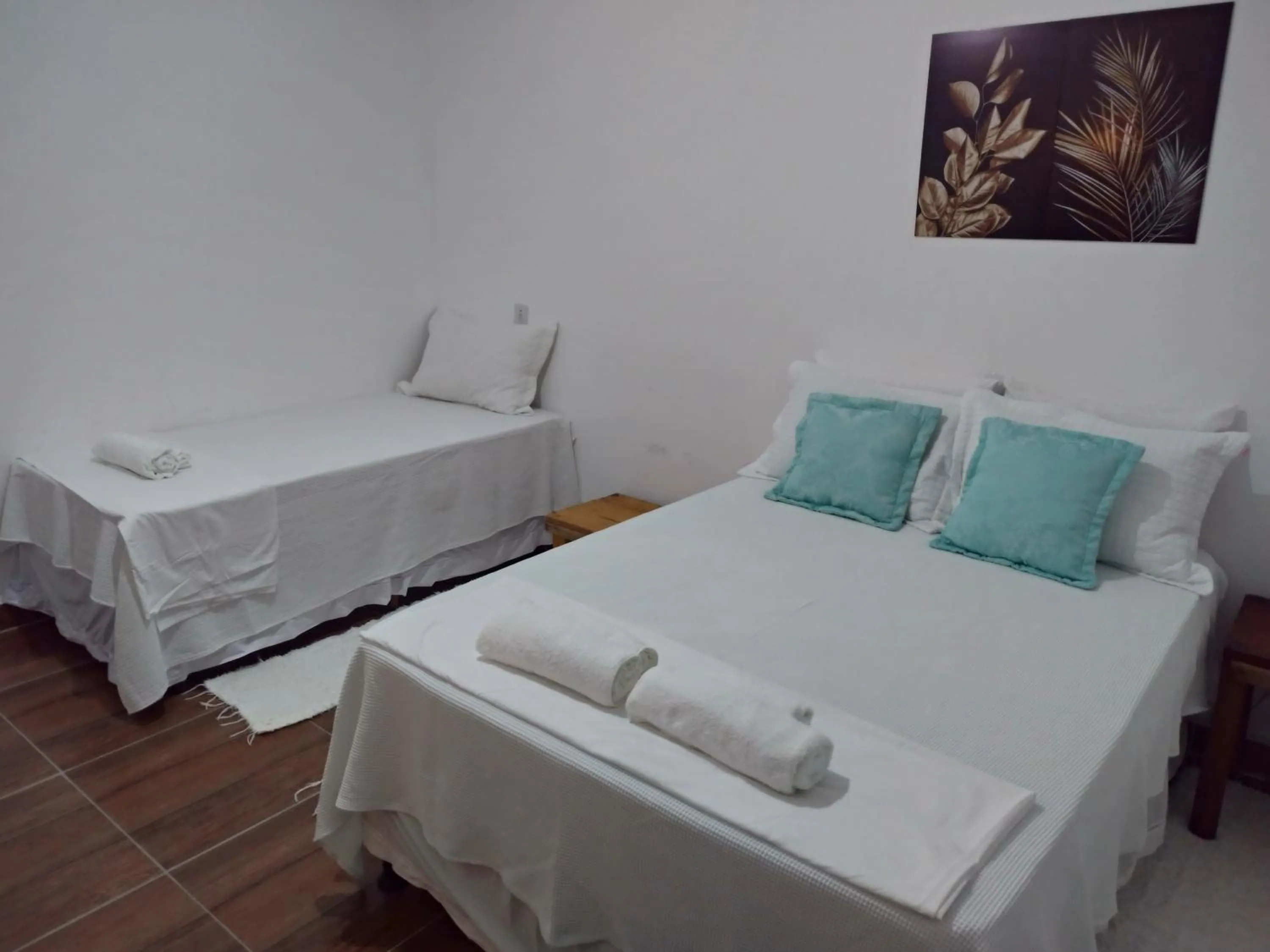 View (from property/room), Bed in Pousada Pedra do Negro