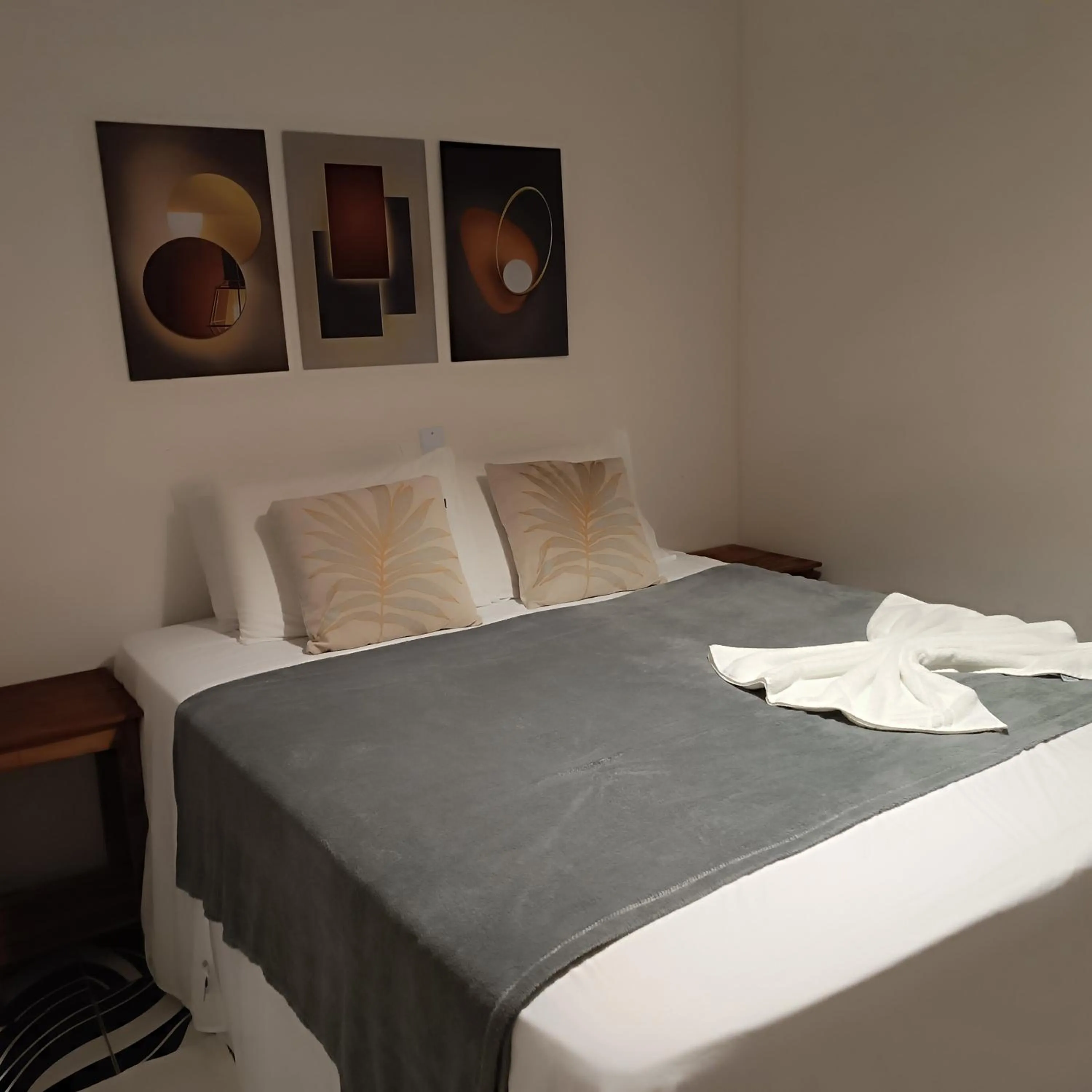 Bed in Pousada Pedra do Negro