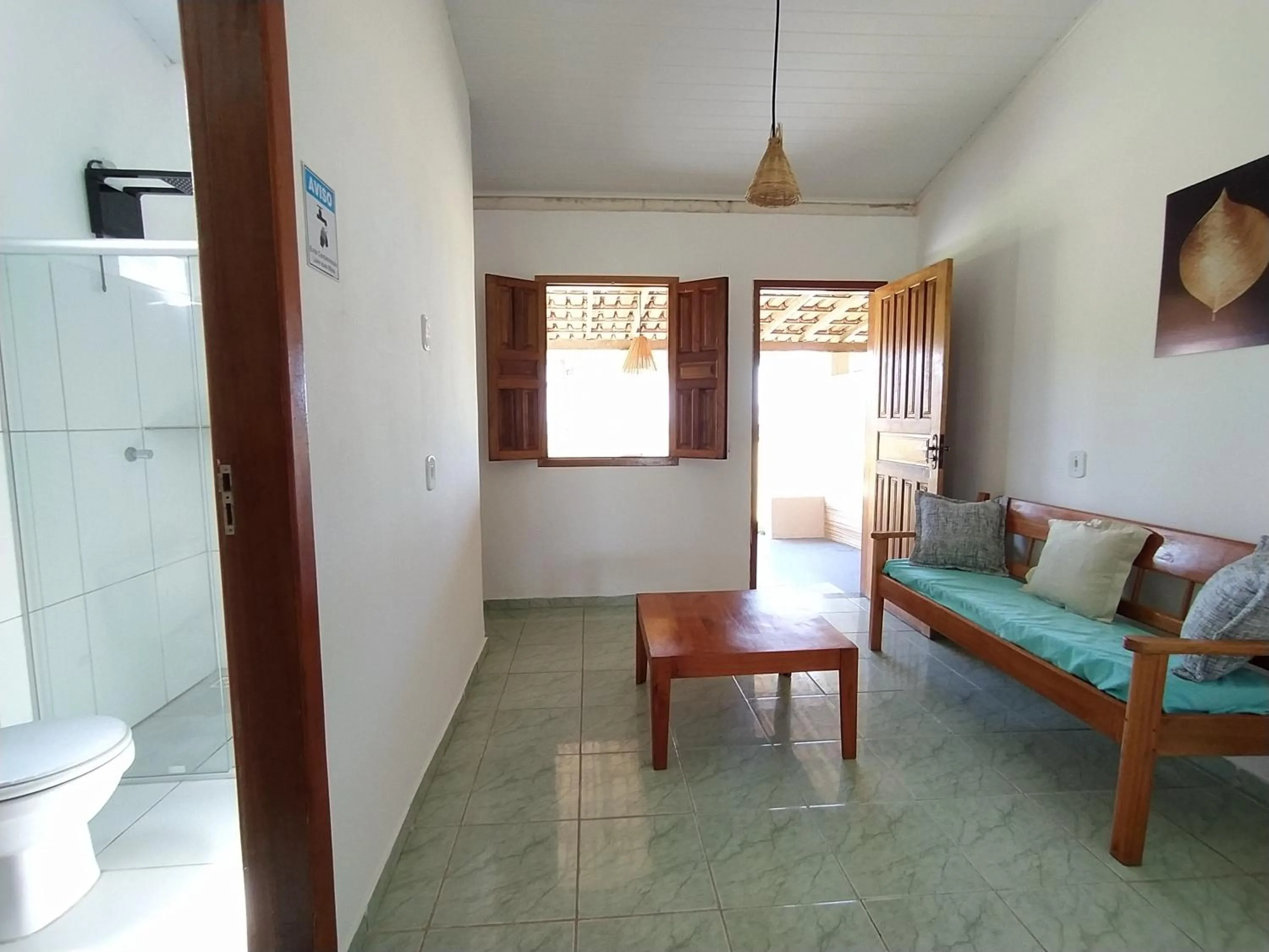Living room in Pousada Pedra do Negro