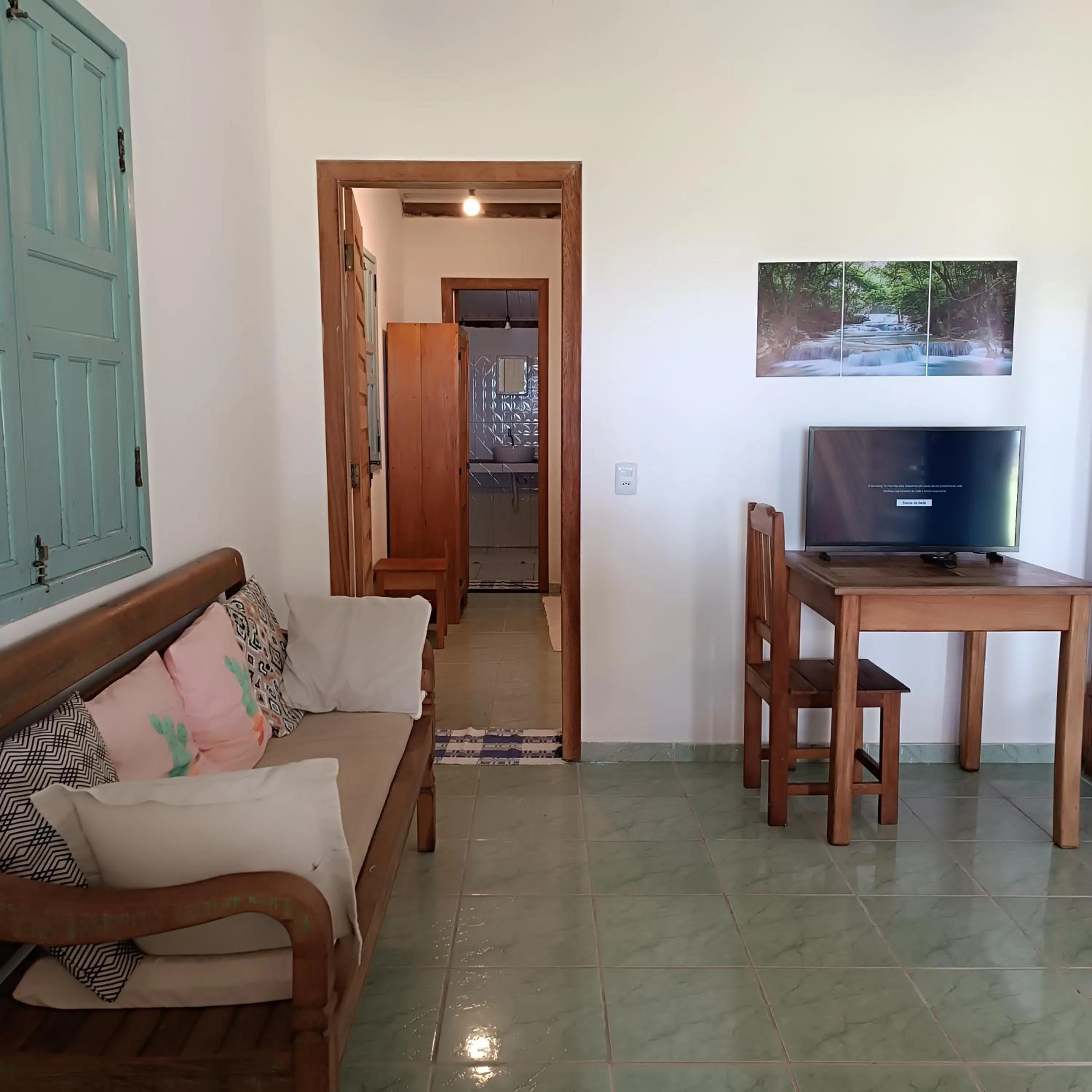 Living room in Pousada Pedra do Negro