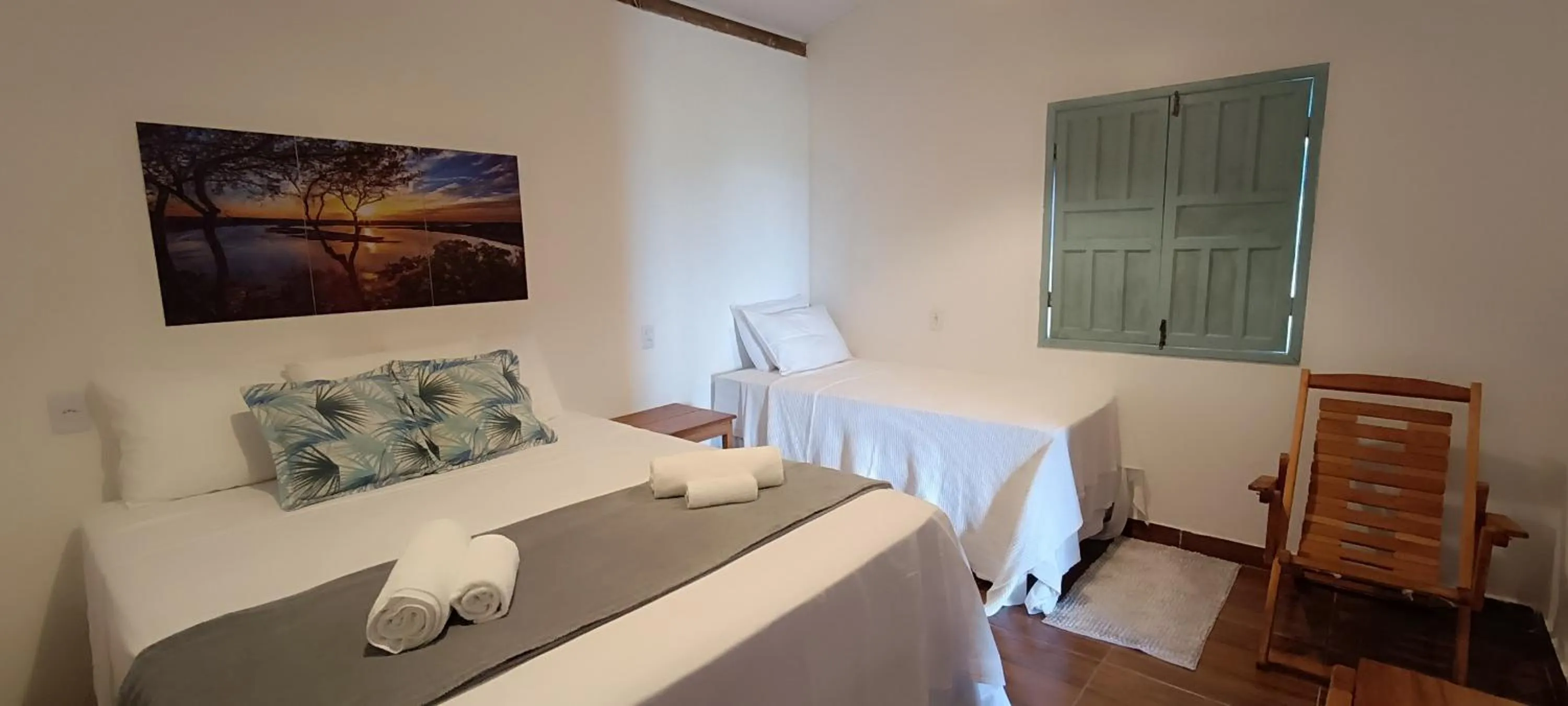 Bed in Pousada Pedra do Negro