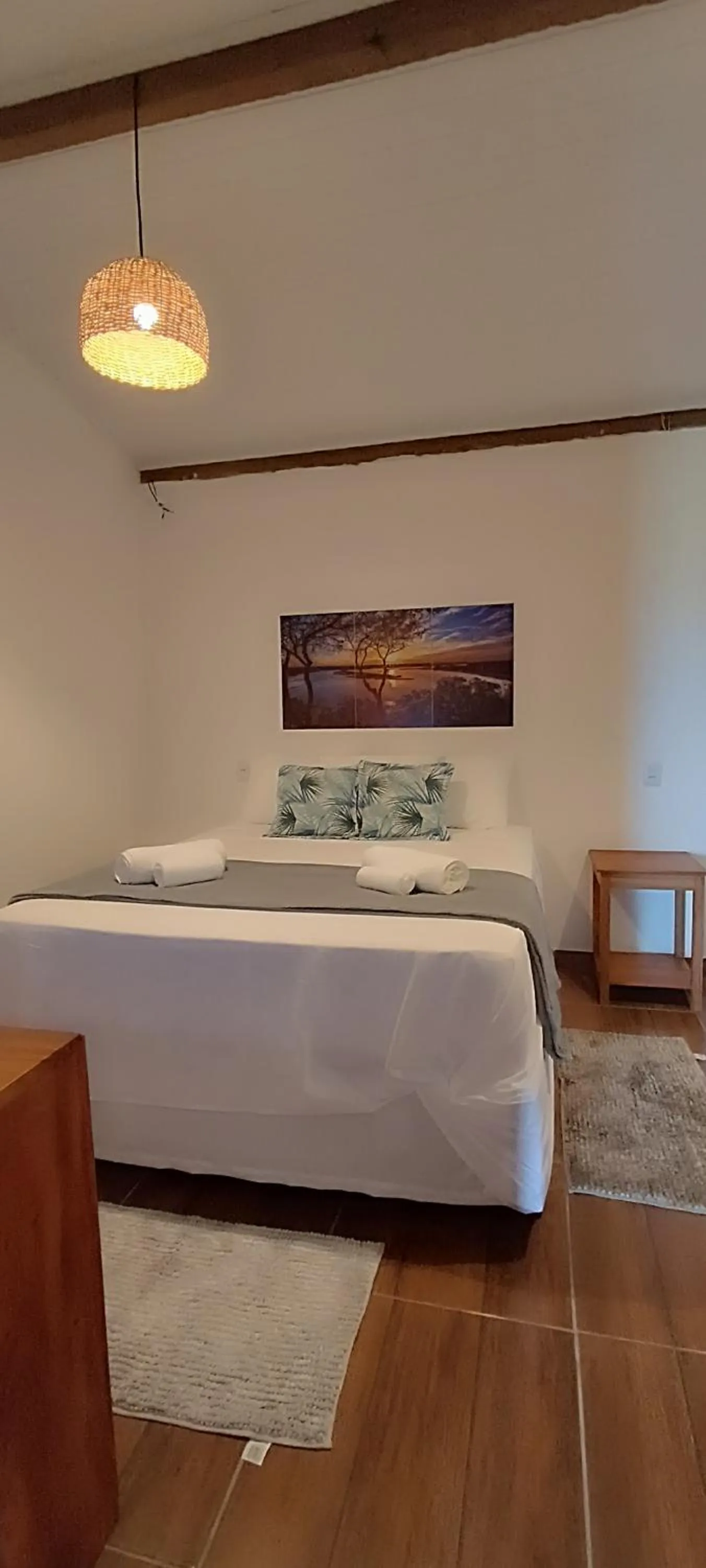 Bed in Pousada Pedra do Negro