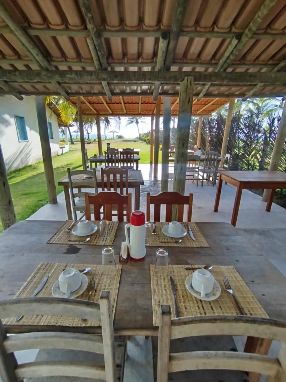 Dining area in Pousada Pedra do Negro