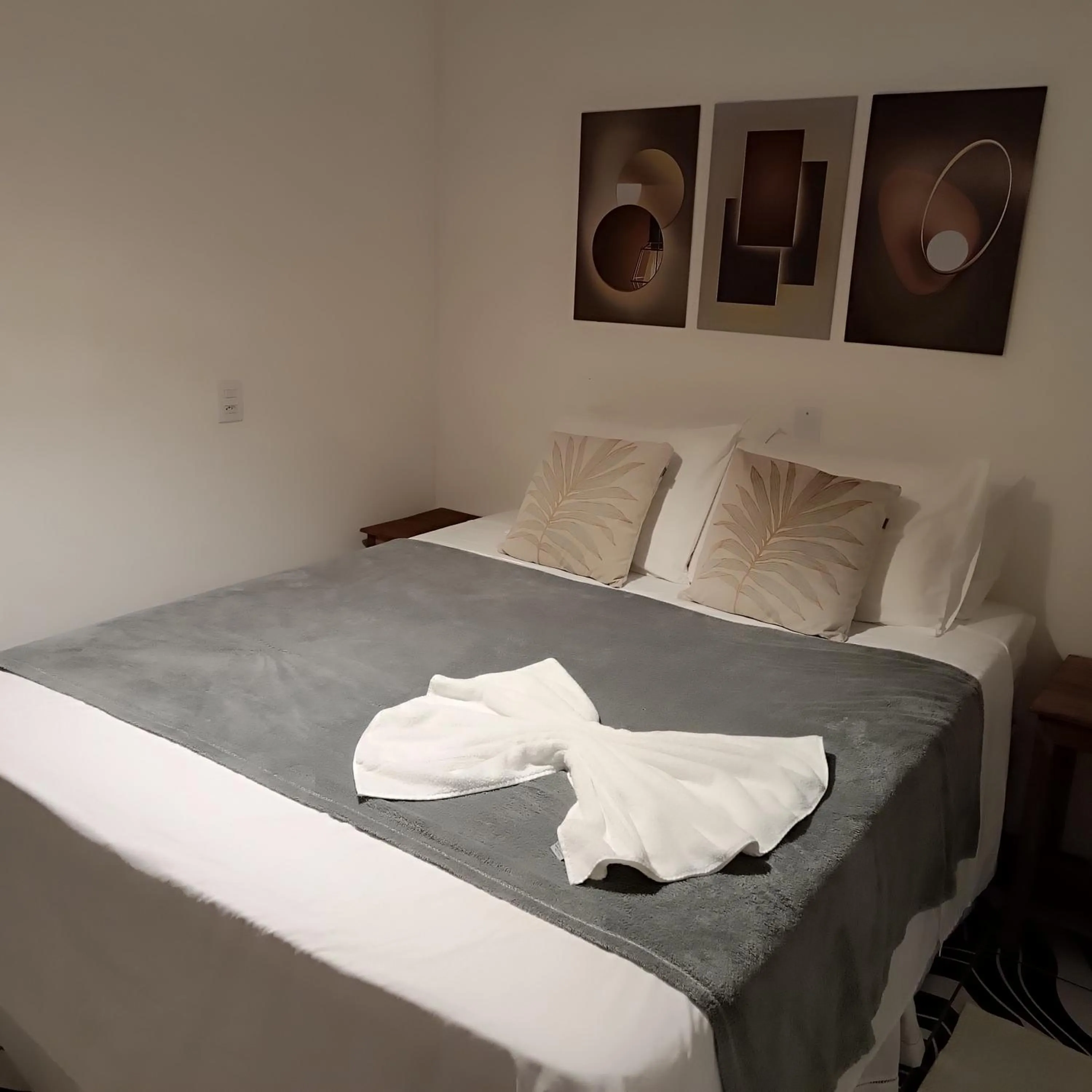 Bed in Pousada Pedra do Negro