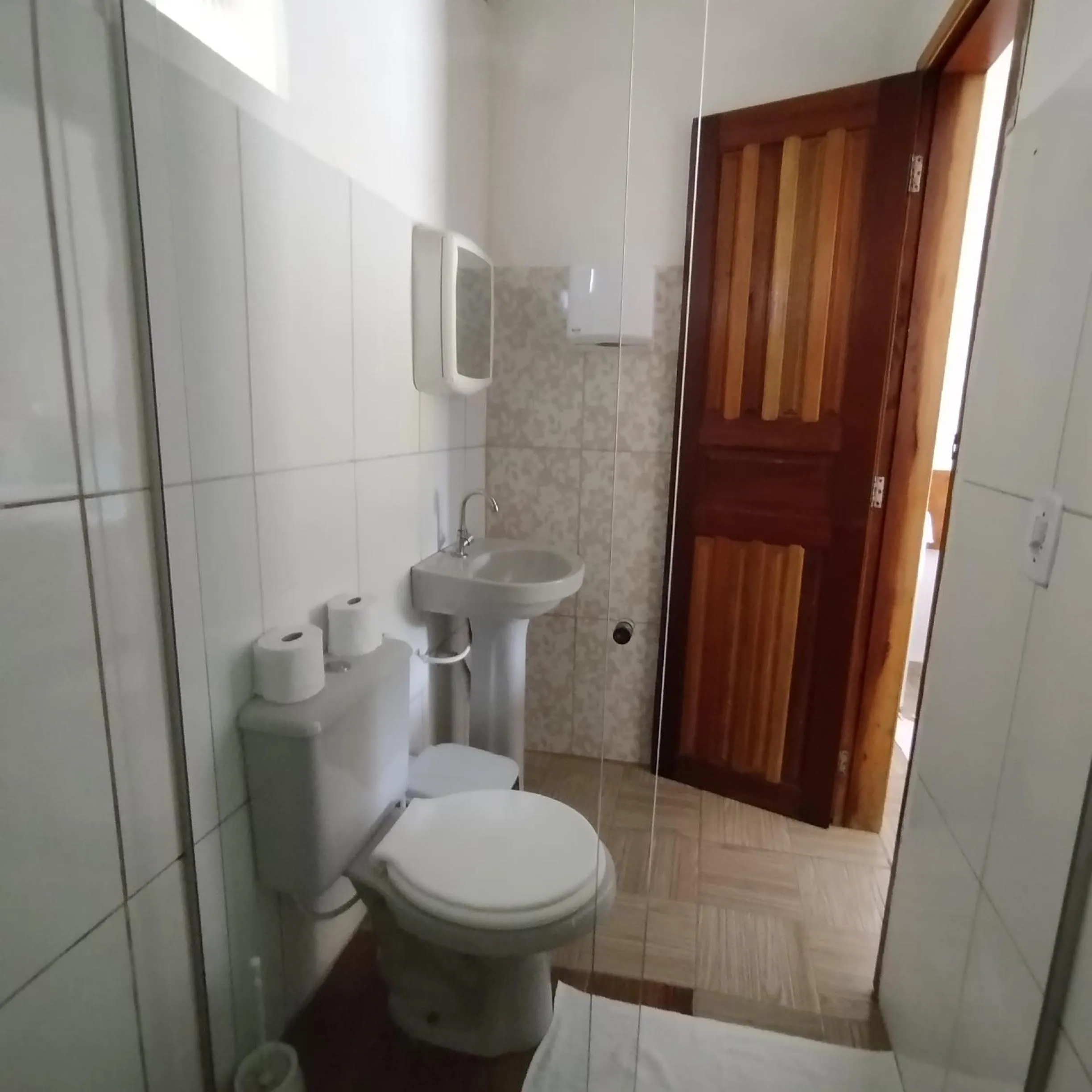 Bathroom in Pousada Pedra do Negro