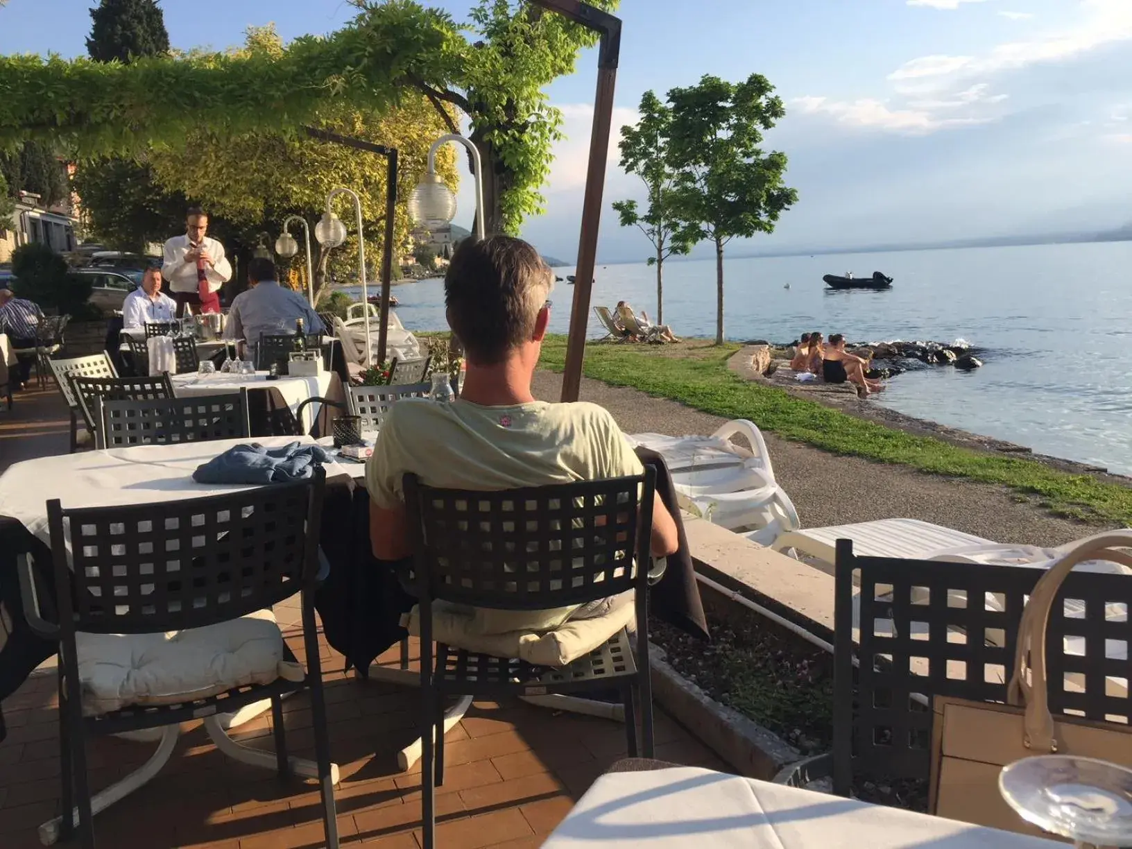 Lake view, Restaurant/Places to Eat in Piccolo Hotel Direkt am See