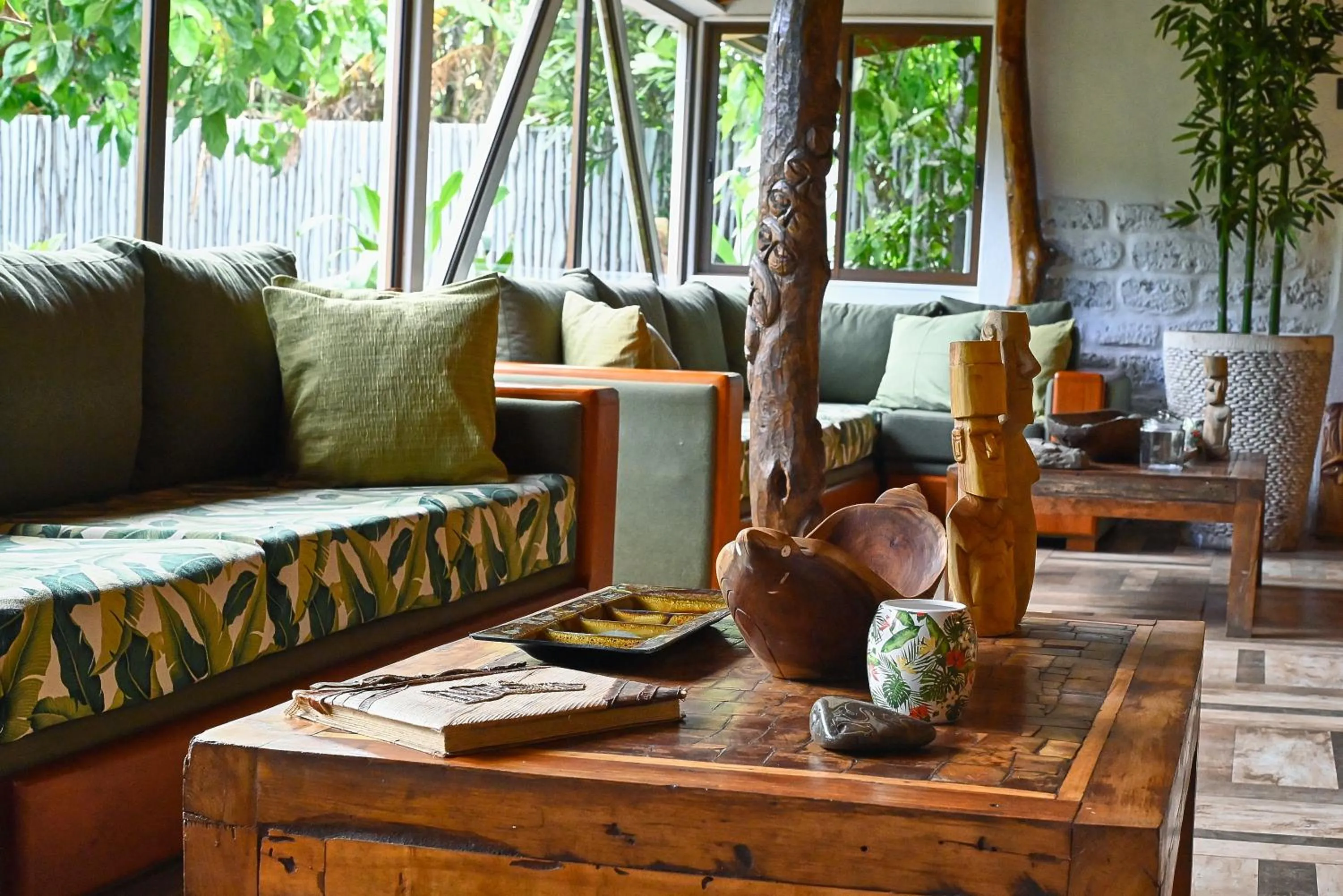 Patio in Hare Nua Hotel Boutique