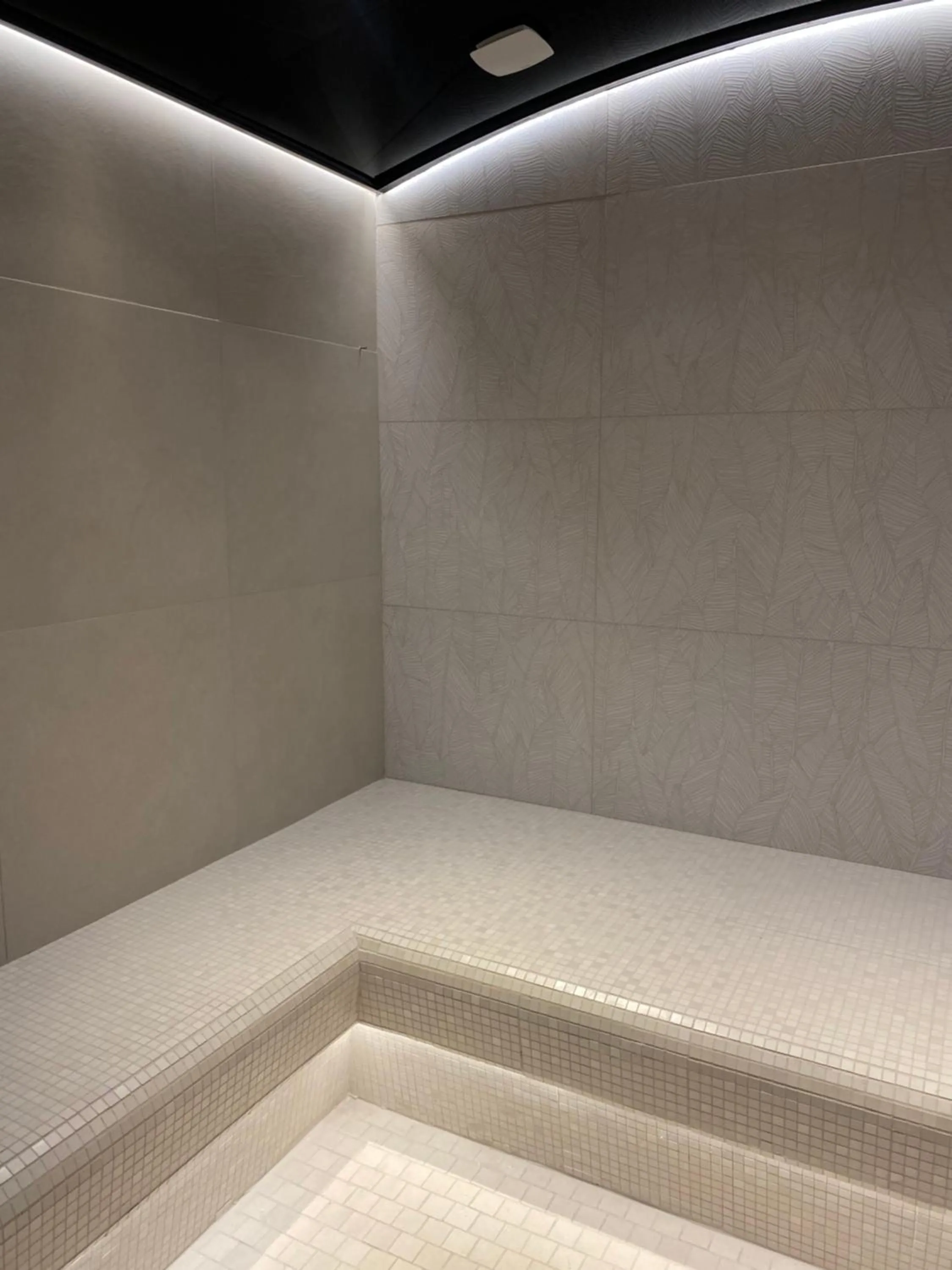 Steam room in Hôtel Aux Vieux Remparts, The Originals Relais