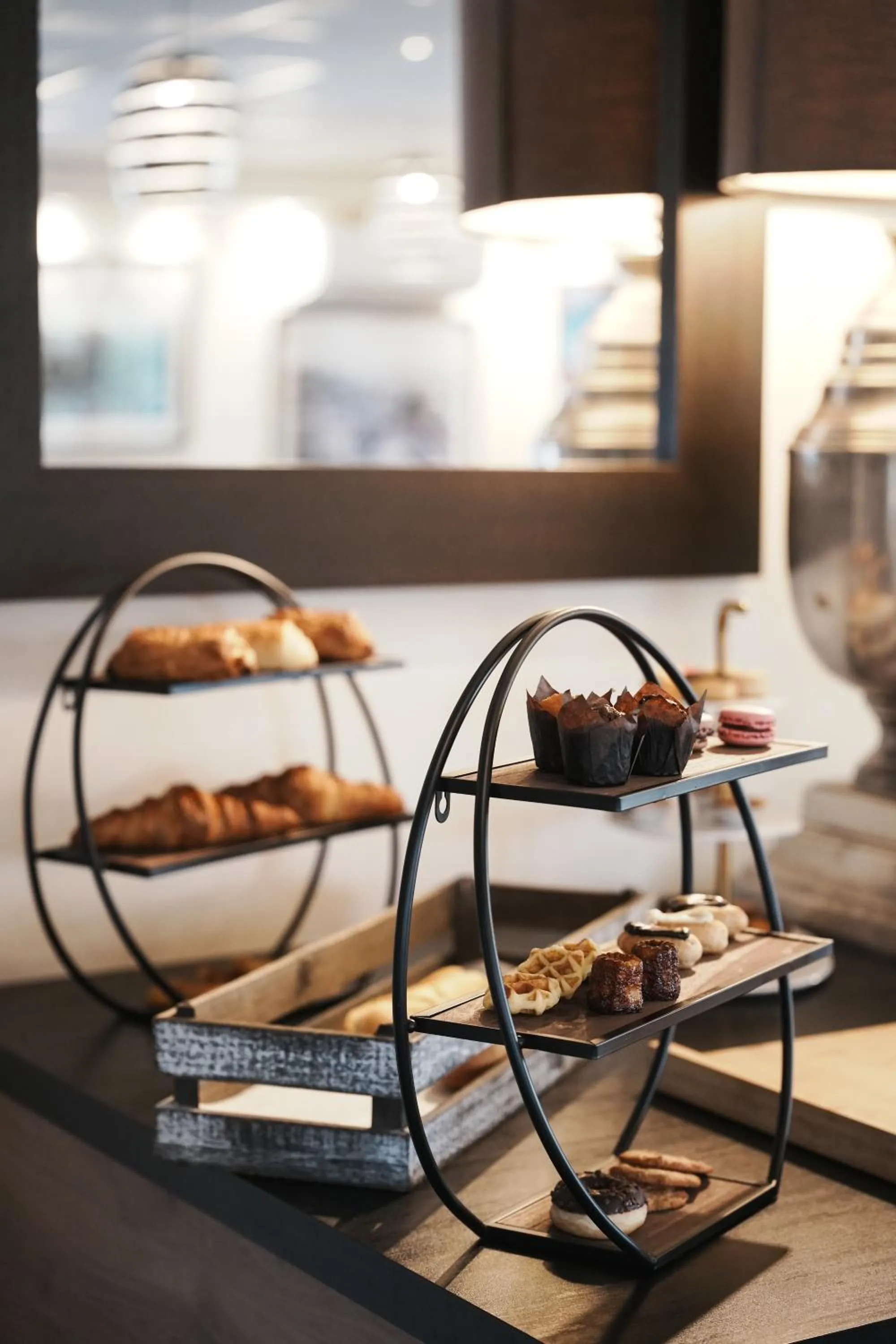 Buffet breakfast in Brit Hotel Confort Orly Morangis