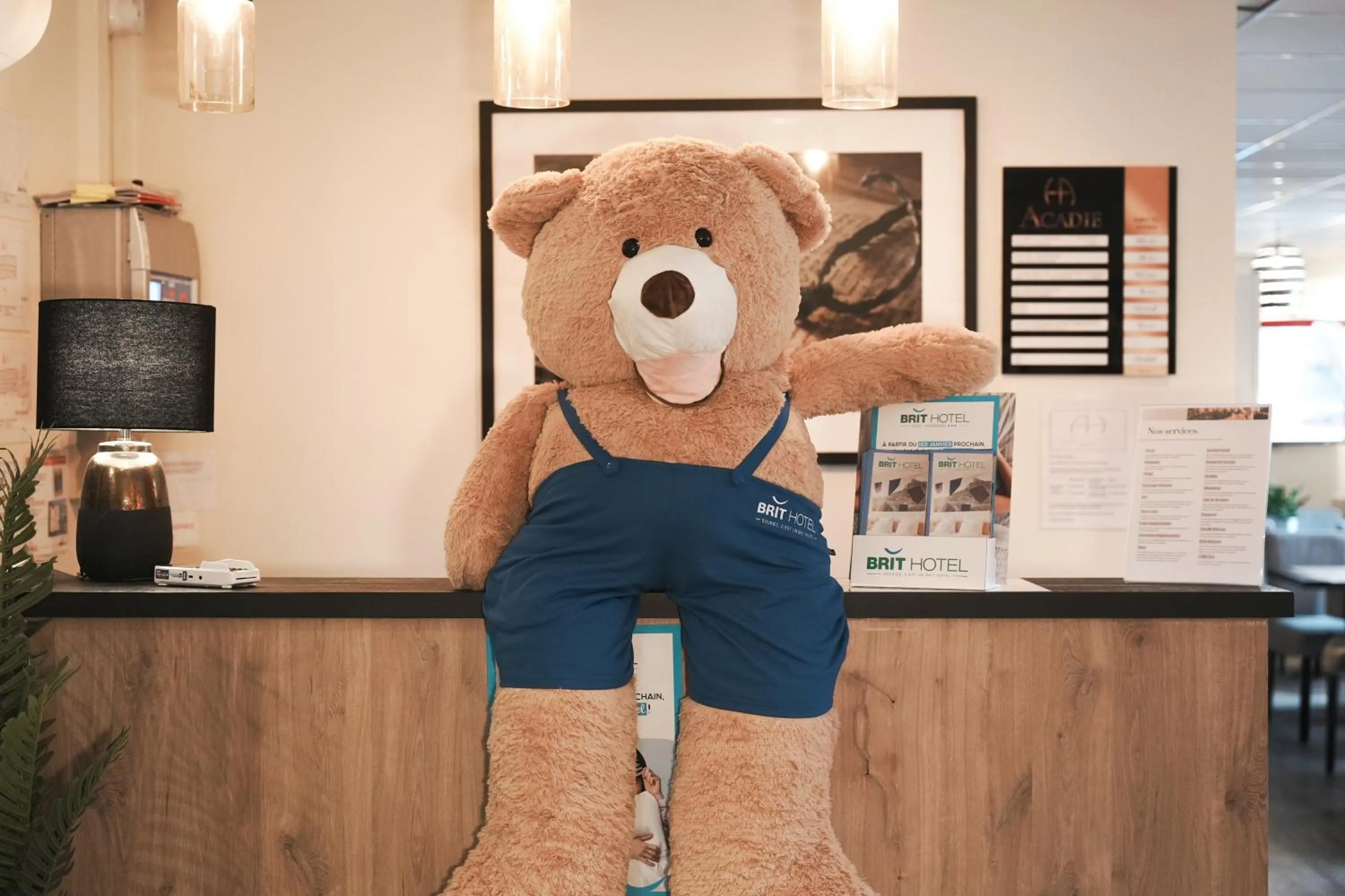 Lobby or reception in Brit Hotel Confort Orly Morangis