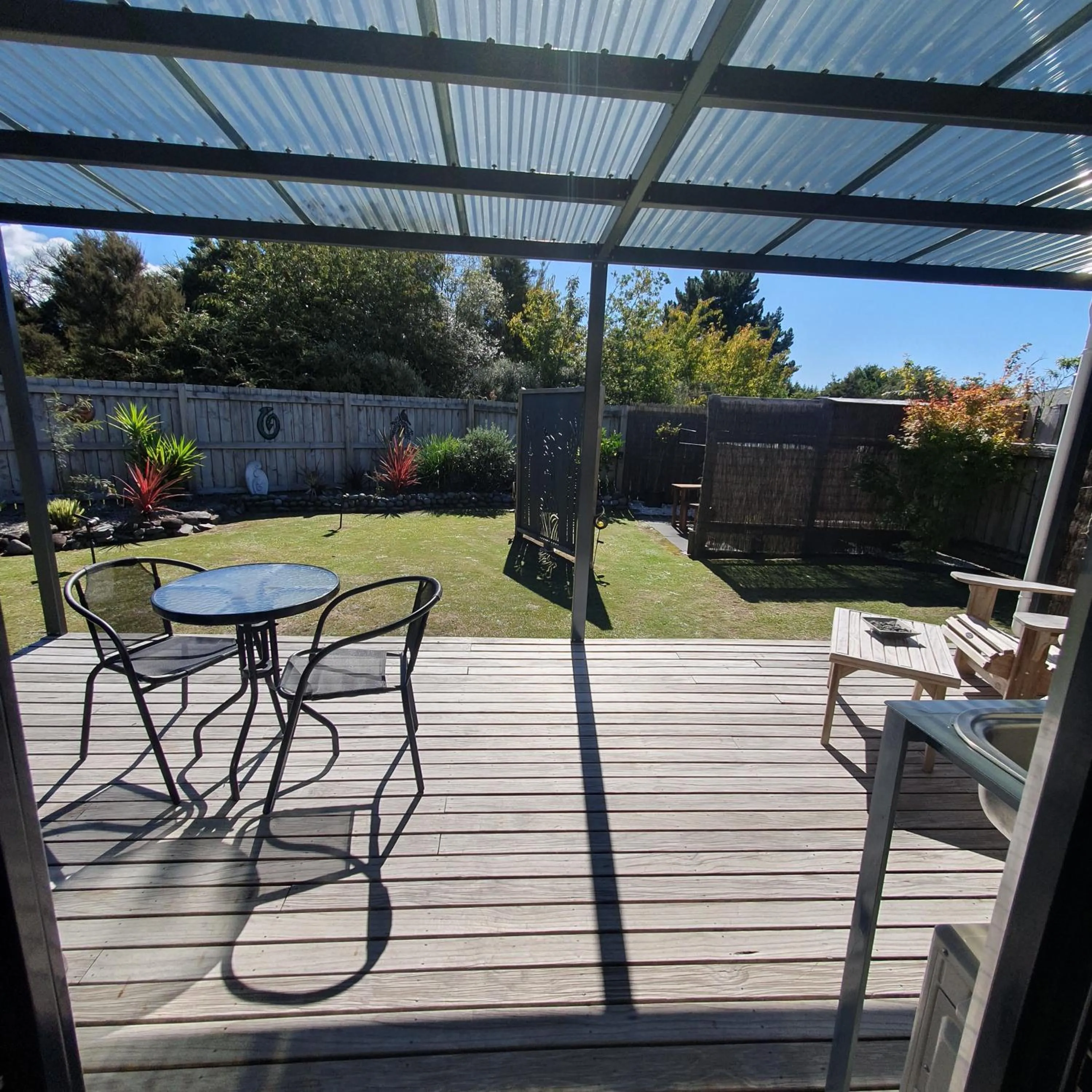 Garden view in Moe Marie Sleep Peacefully