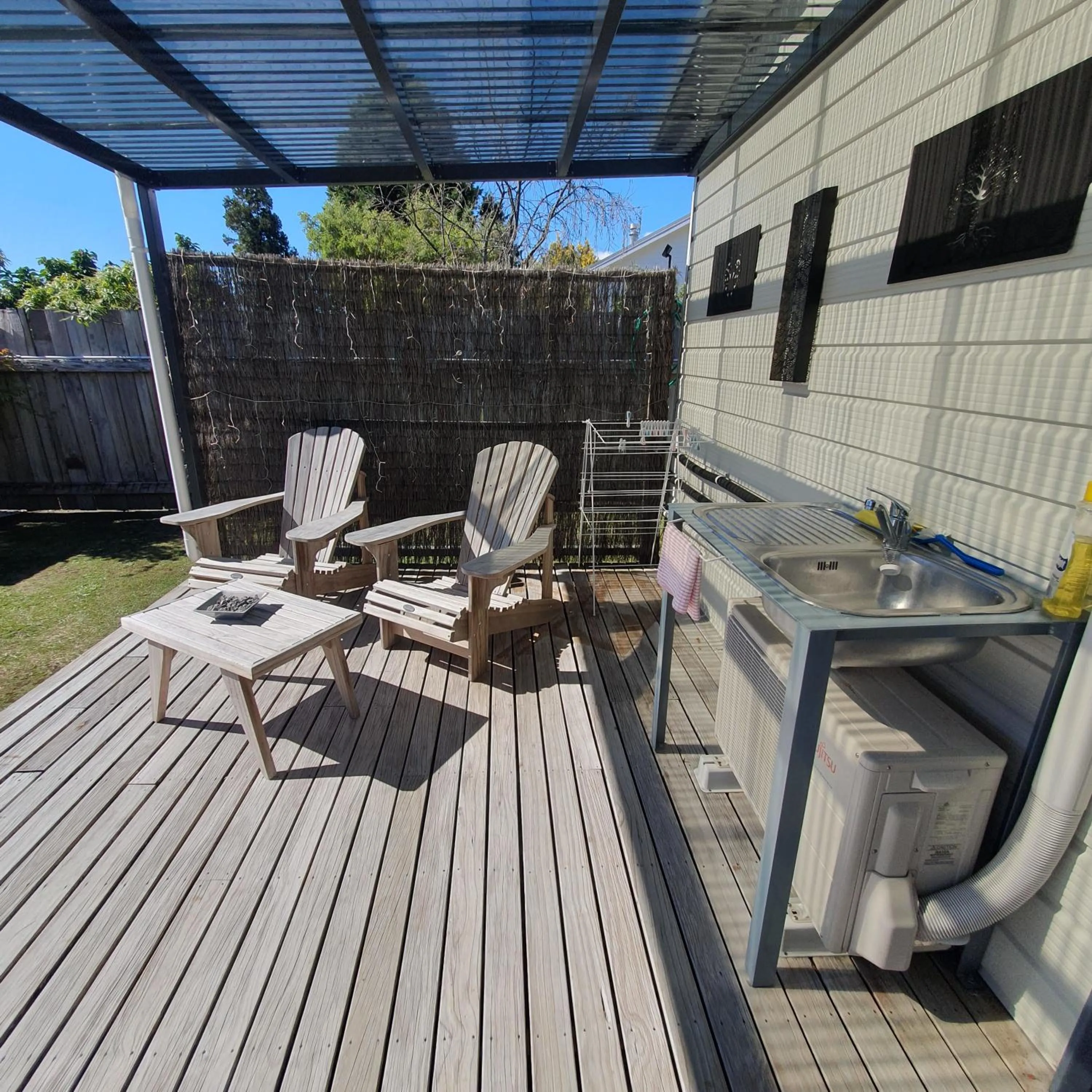 Patio in Moe Marie Sleep Peacefully