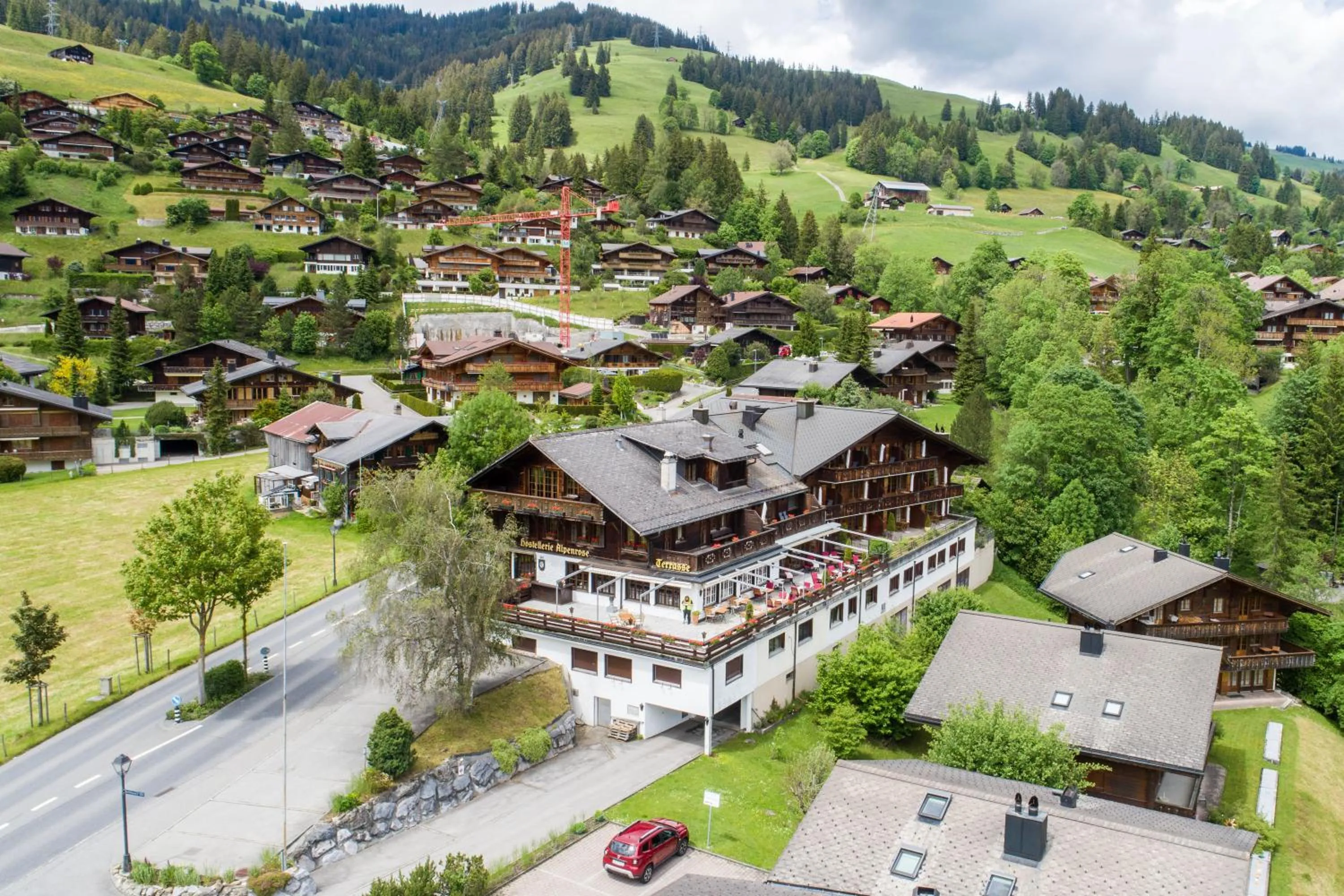 Property building in Hotel Alpenrose mit Gourmet-Restaurant Azalée