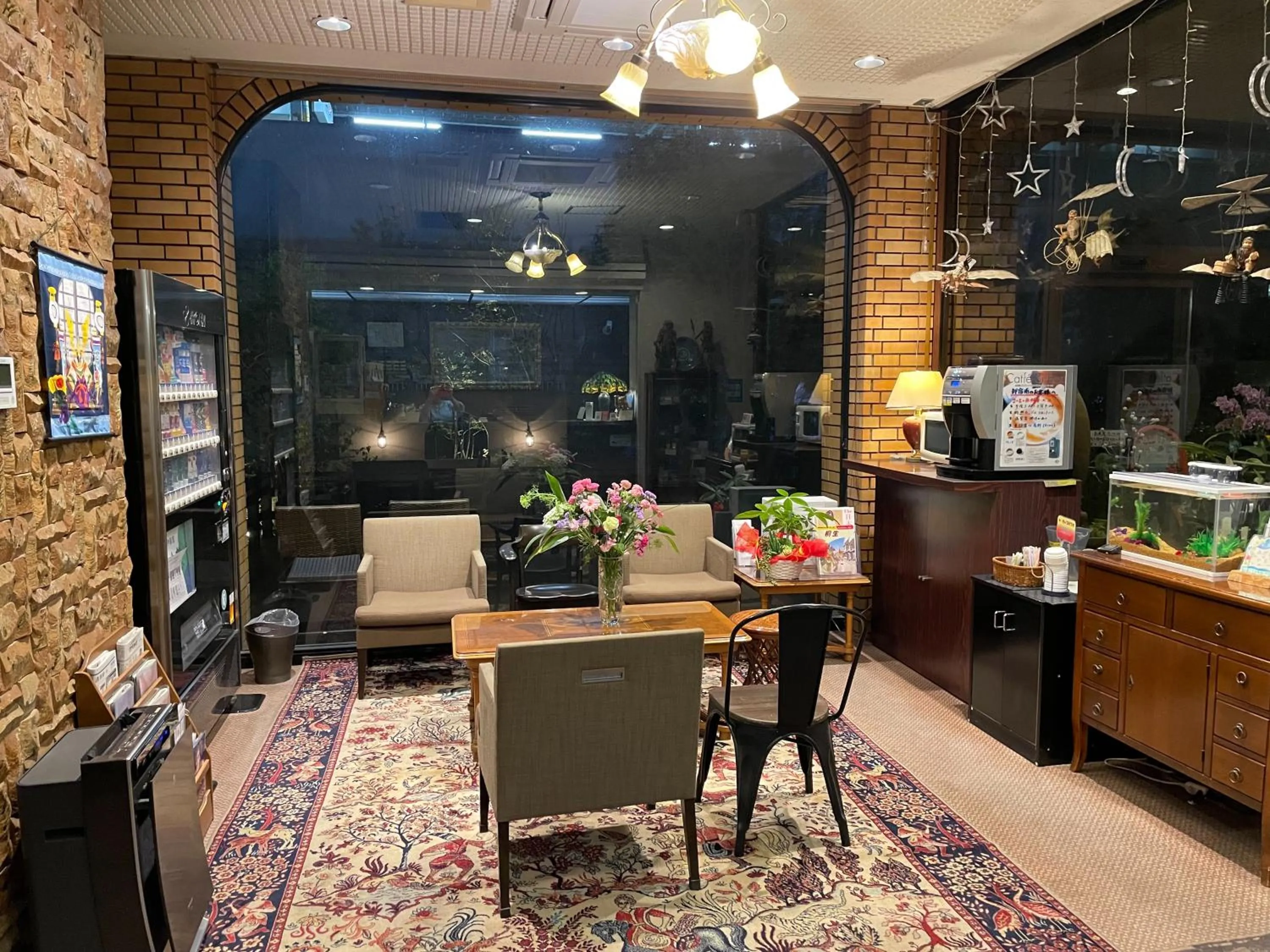 Lobby or reception in Kiryu Ace Hotel