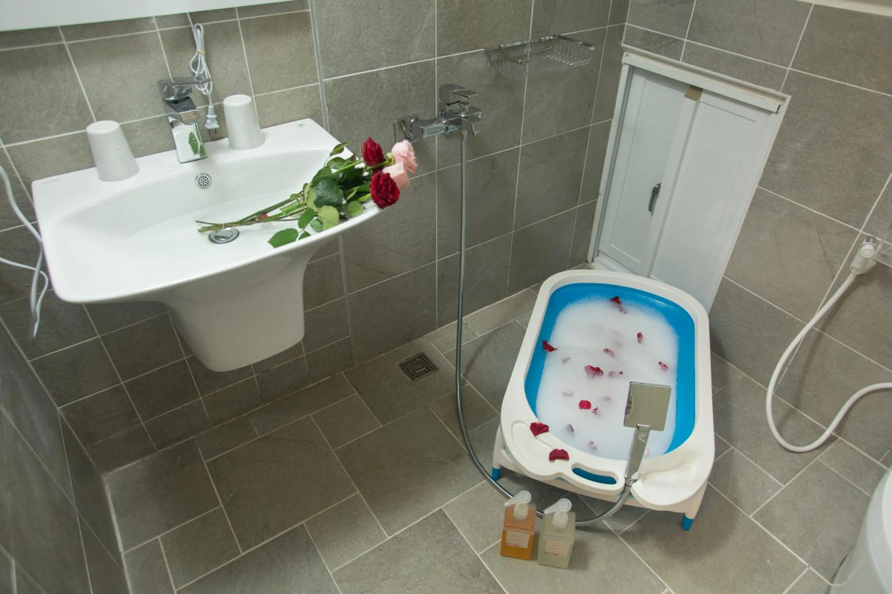 Bathroom in Hai Yang Homestay