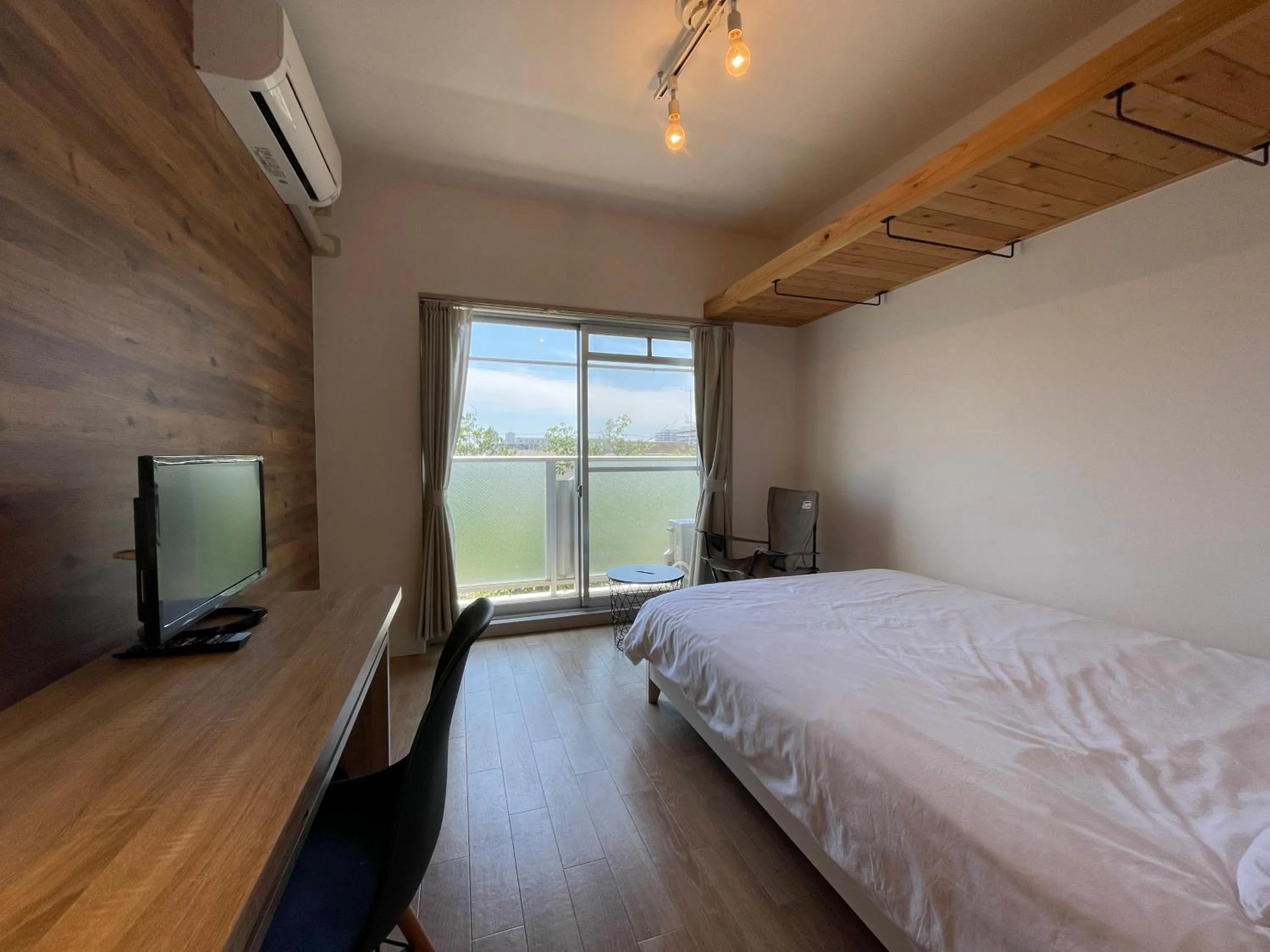 Bed in 365BASE outdoor hostel