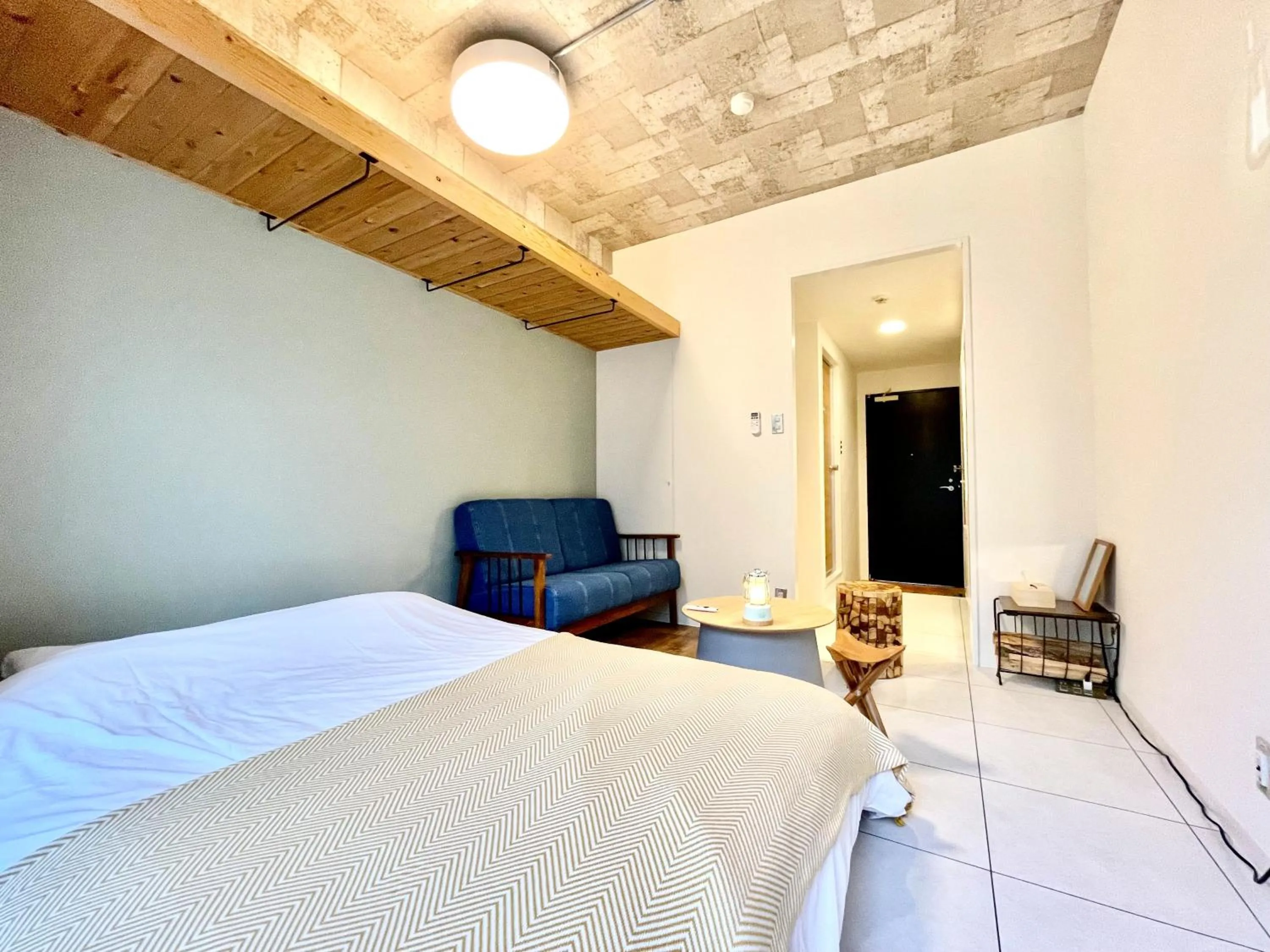 Bed in 365BASE outdoor hostel