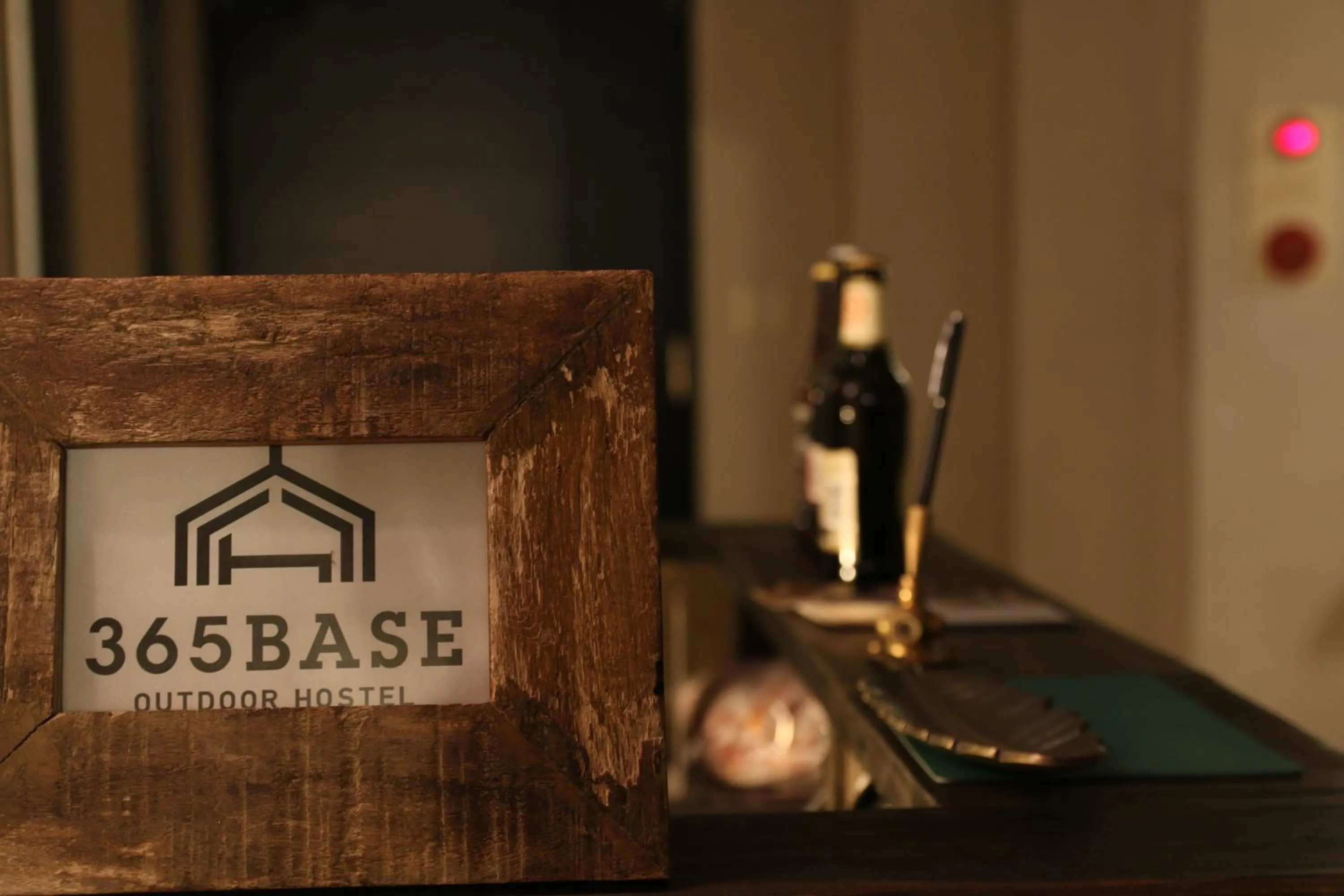 Lobby or reception in 365BASE outdoor hostel