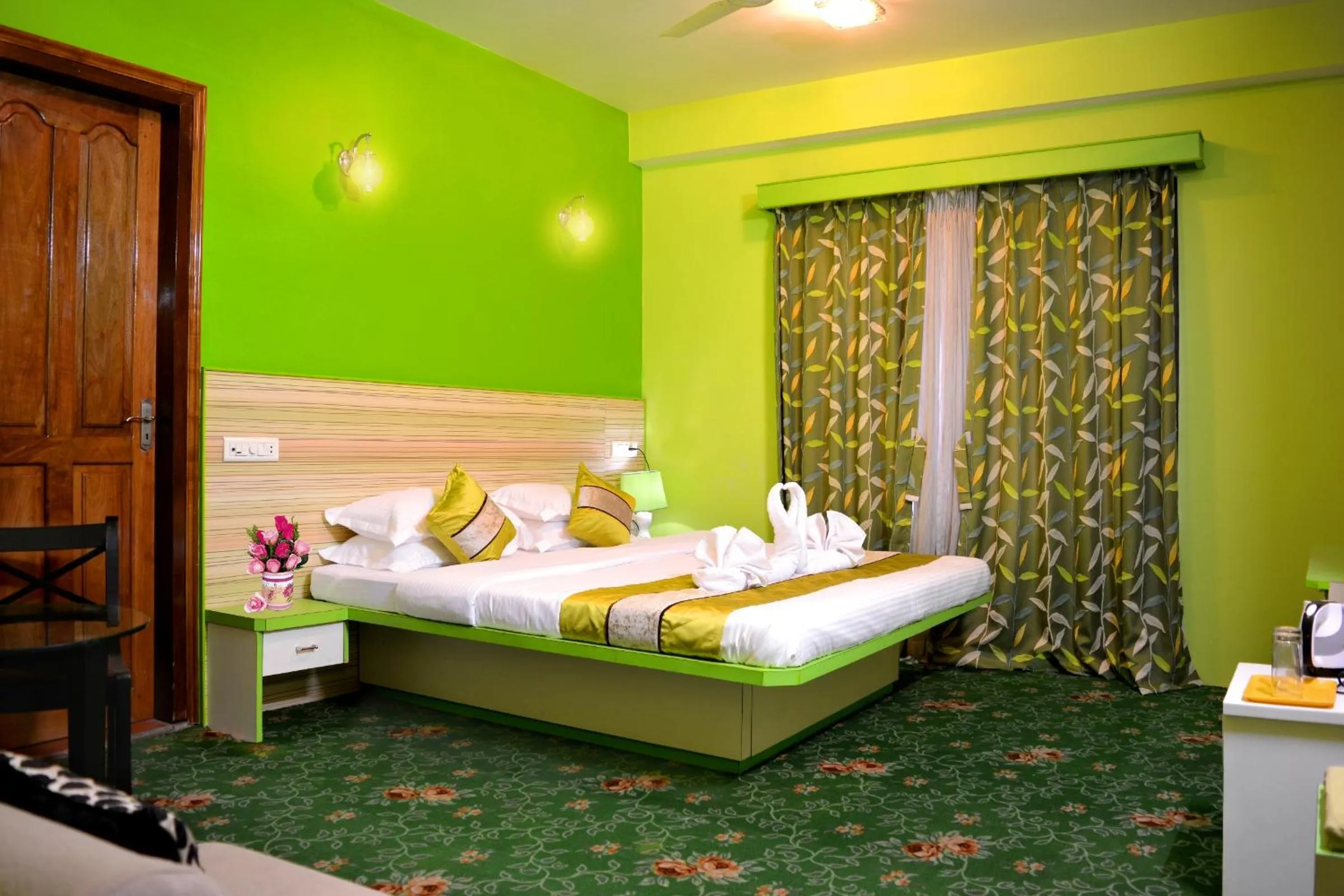 Bedroom, Bed in Kashyap Kunj