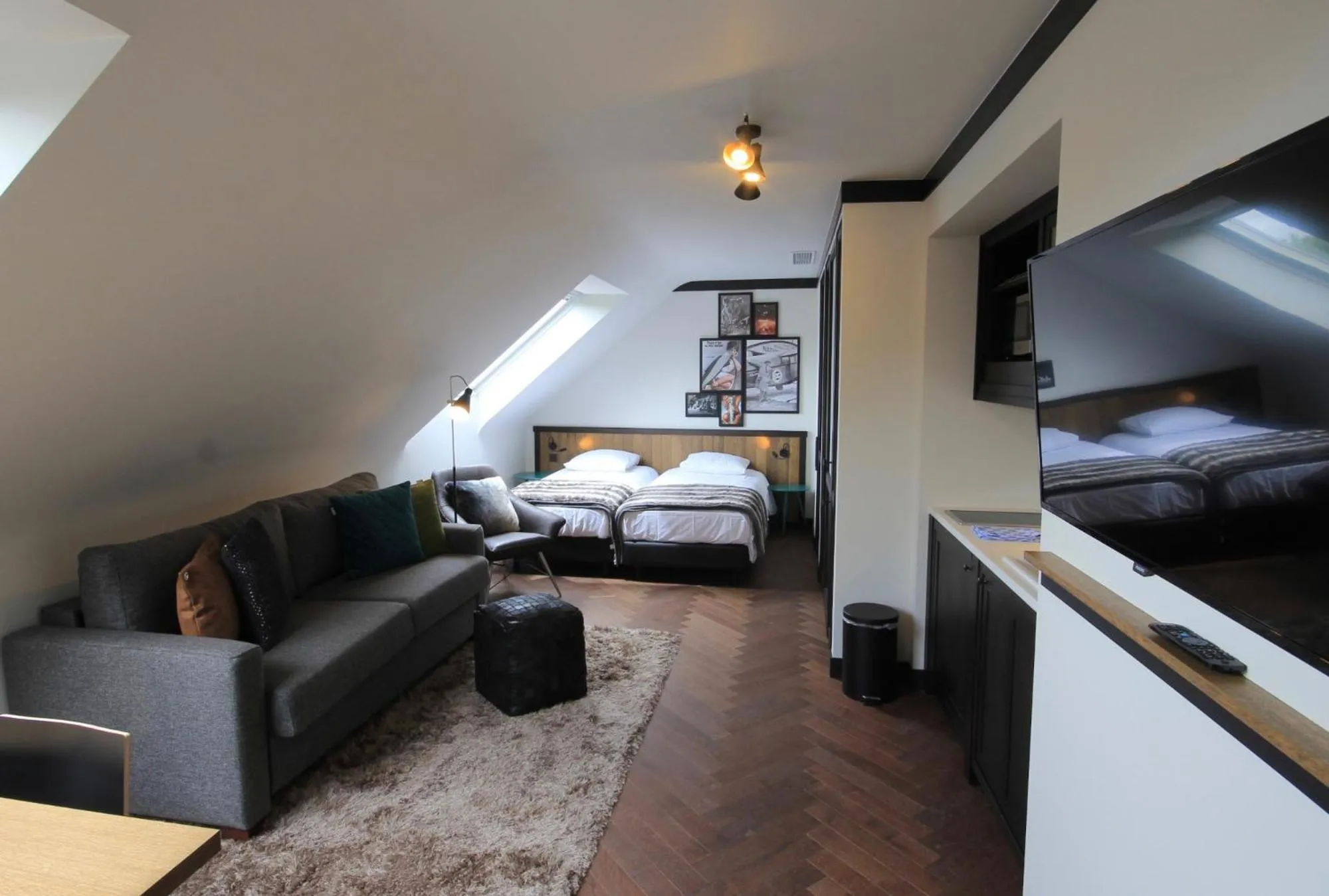 Bed in Getaway Brussels Airport