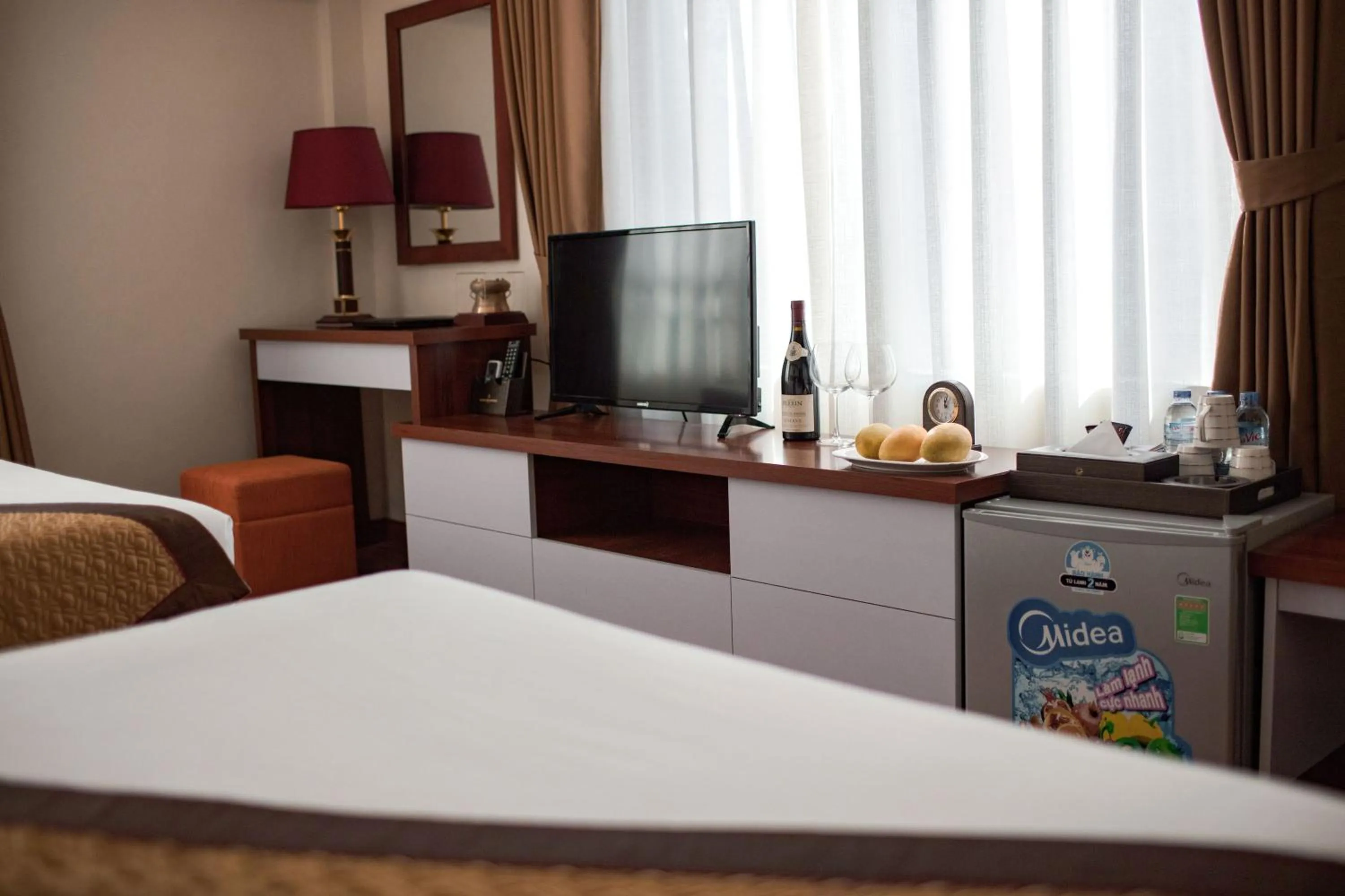 Living room, Bed in Golden Villa Sapa Hotel