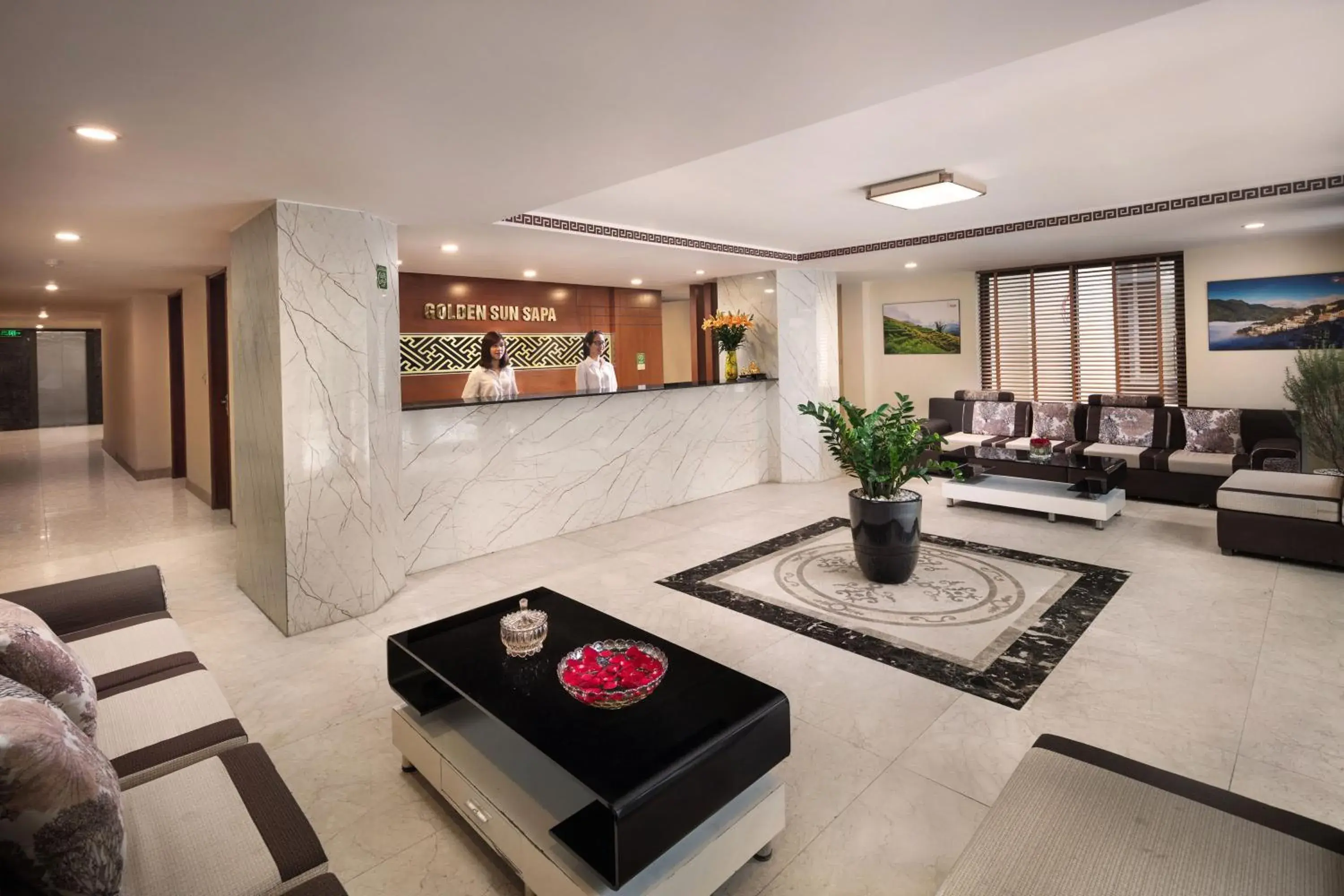 Lobby or reception in Golden Villa Sapa Hotel Lobby or reception in Golden Villa Sapa Hotel