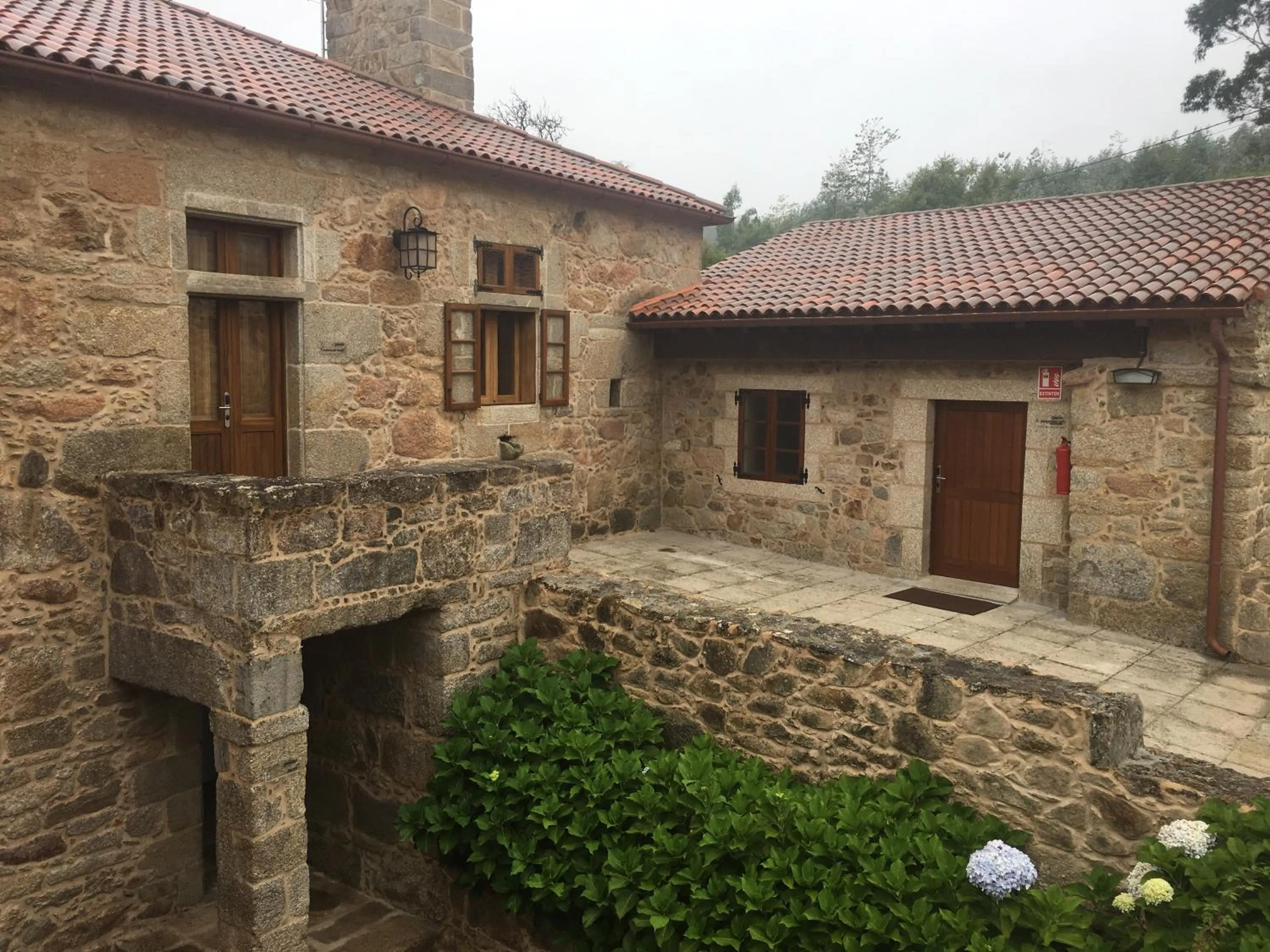 Patio in Monasterio de Moraime