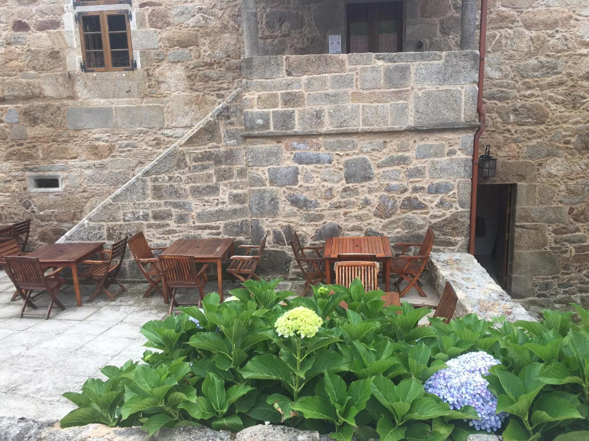 Patio in Monasterio de Moraime