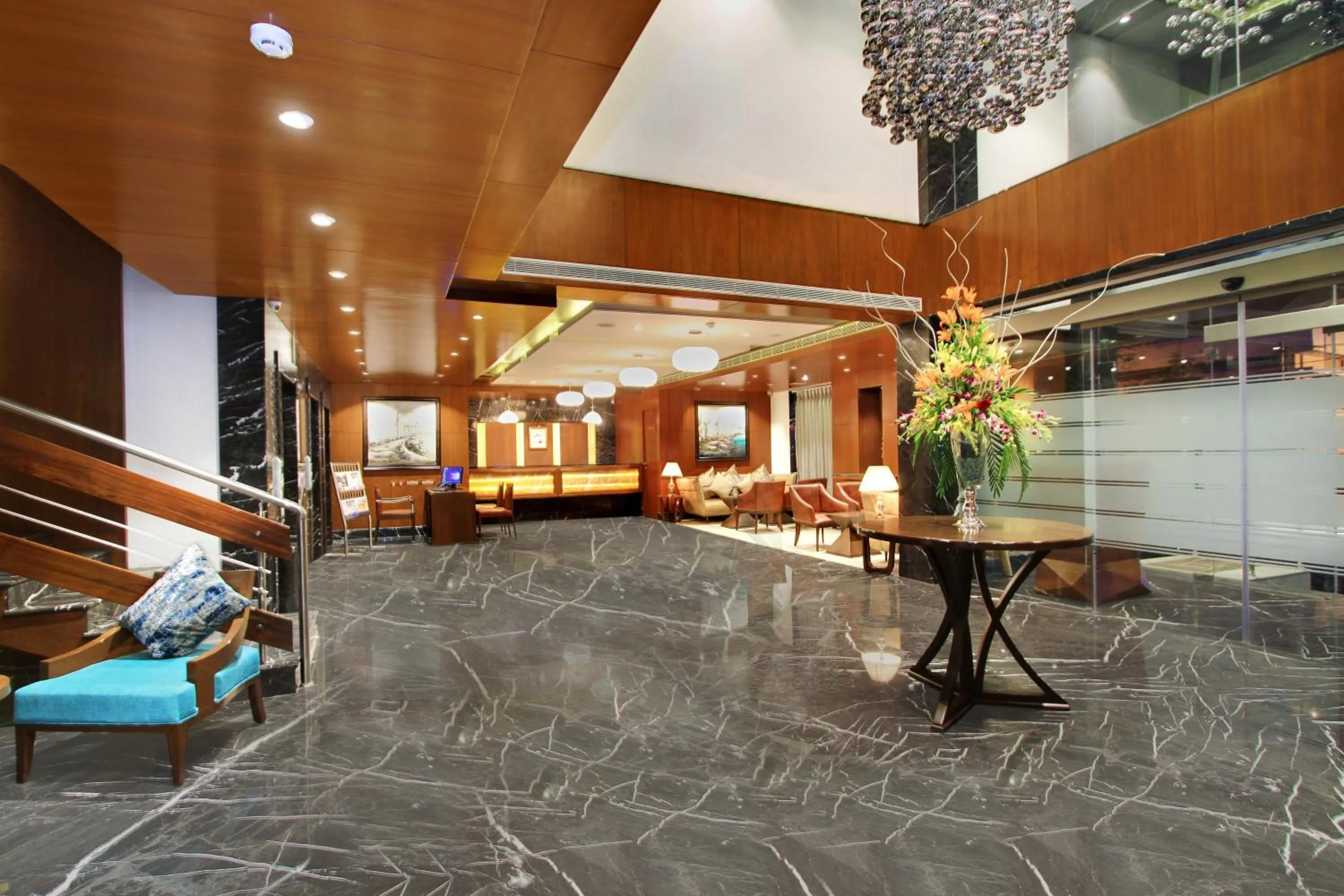 Lobby or reception in Comfort Inn Insys