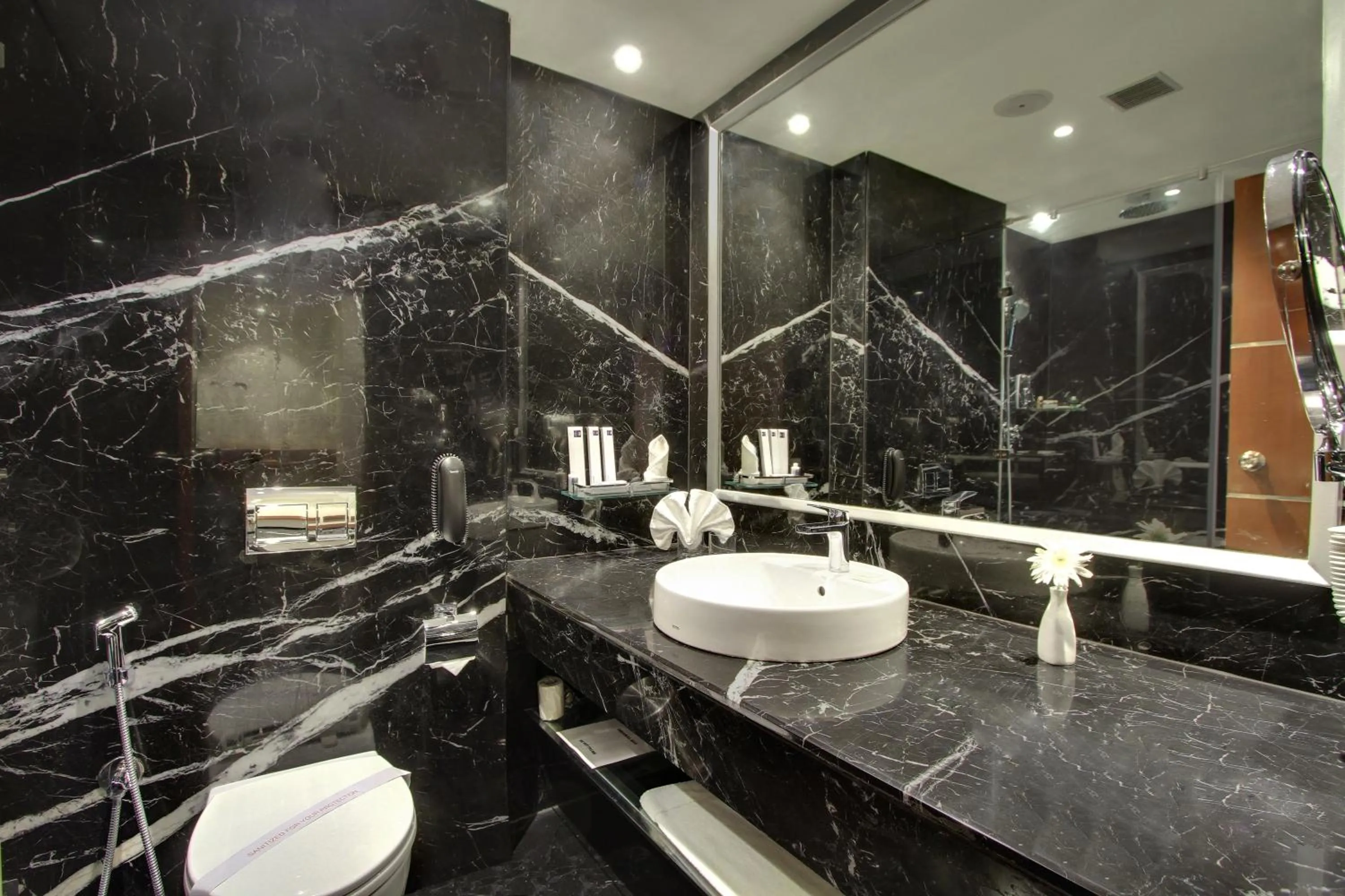 Bathroom in Comfort Inn Insys