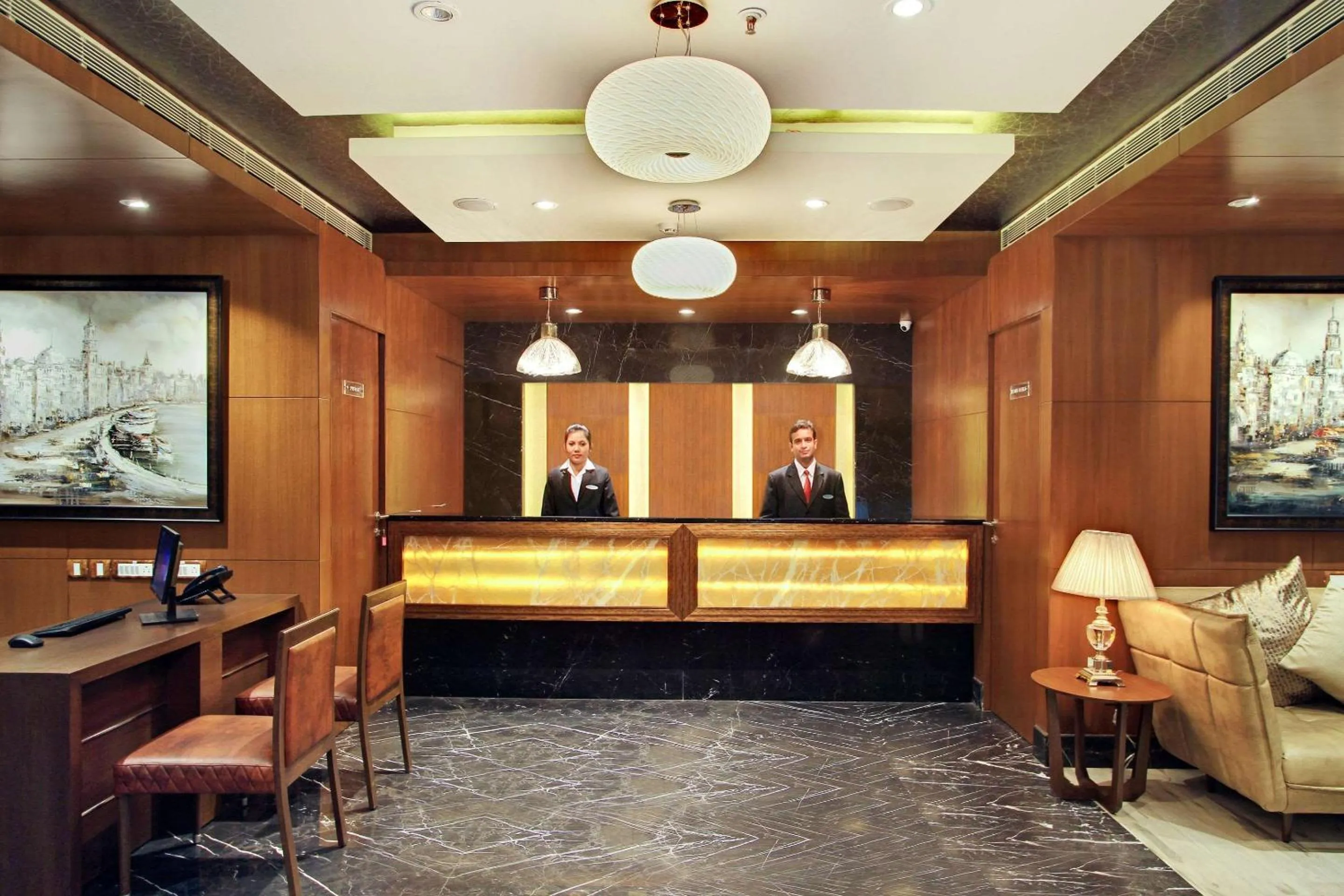 Lobby or reception in Comfort Inn Insys