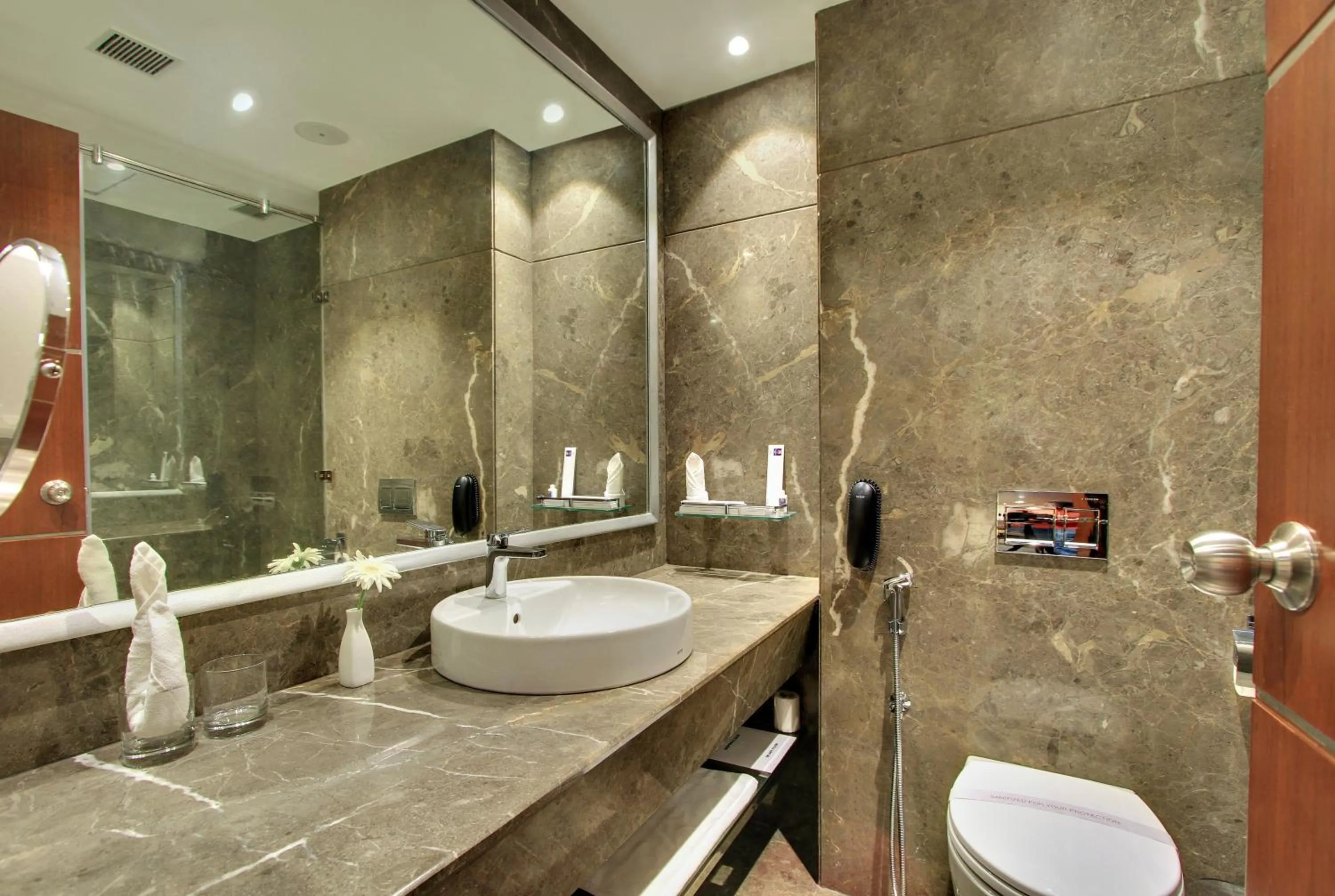 Shower in Comfort Inn Insys