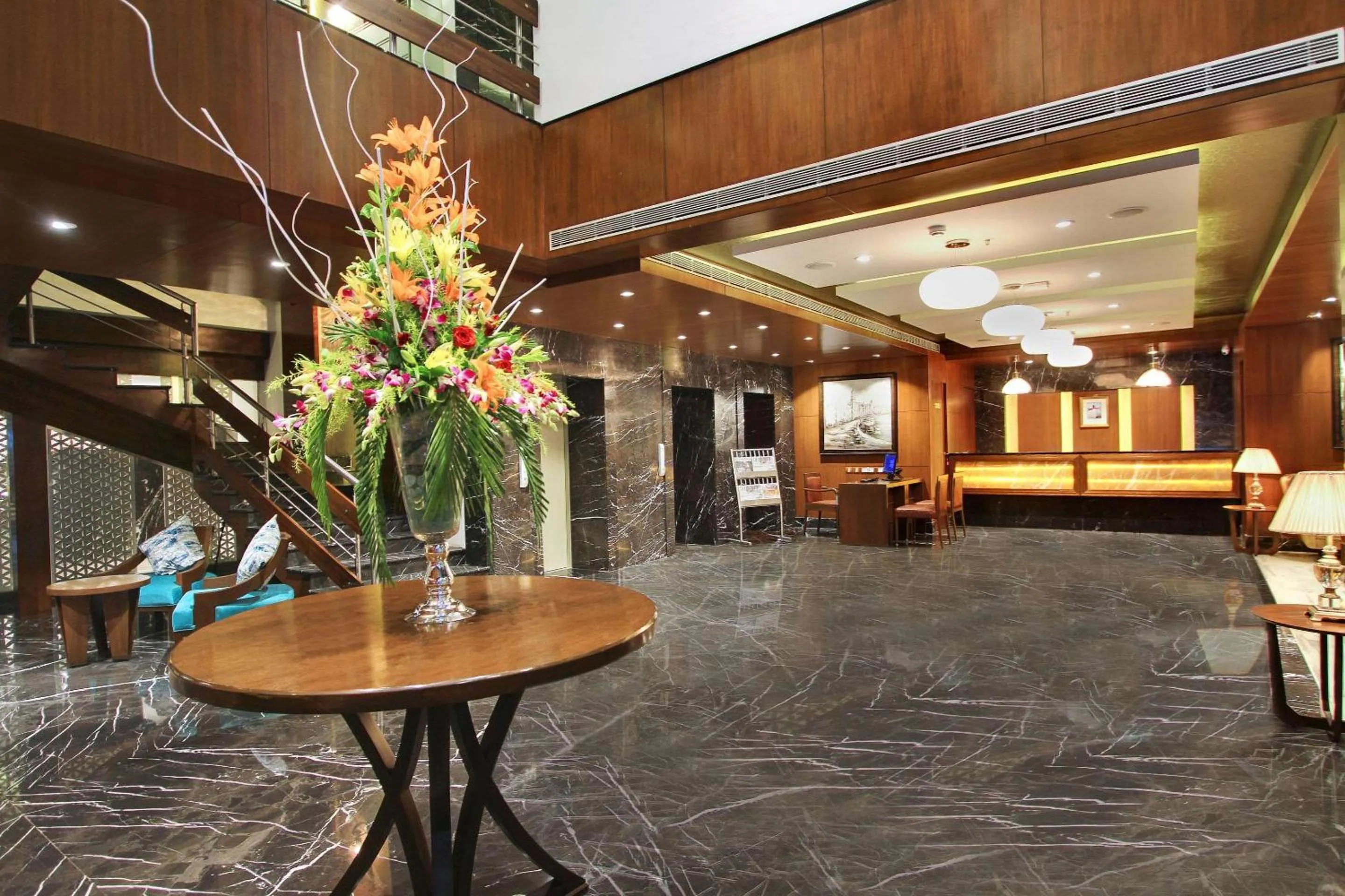 Lobby or reception in Comfort Inn Insys