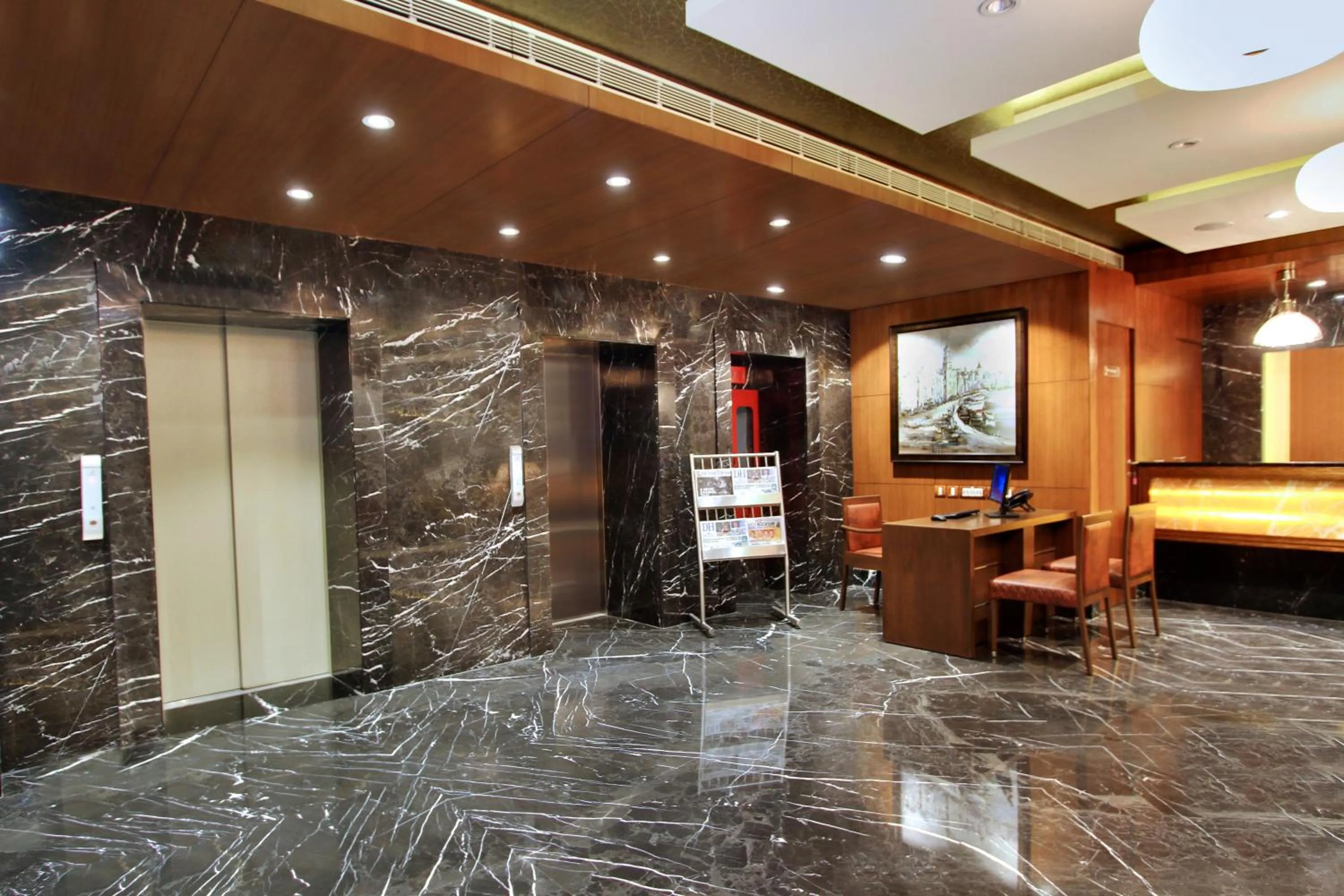 Lobby or reception in Comfort Inn Insys