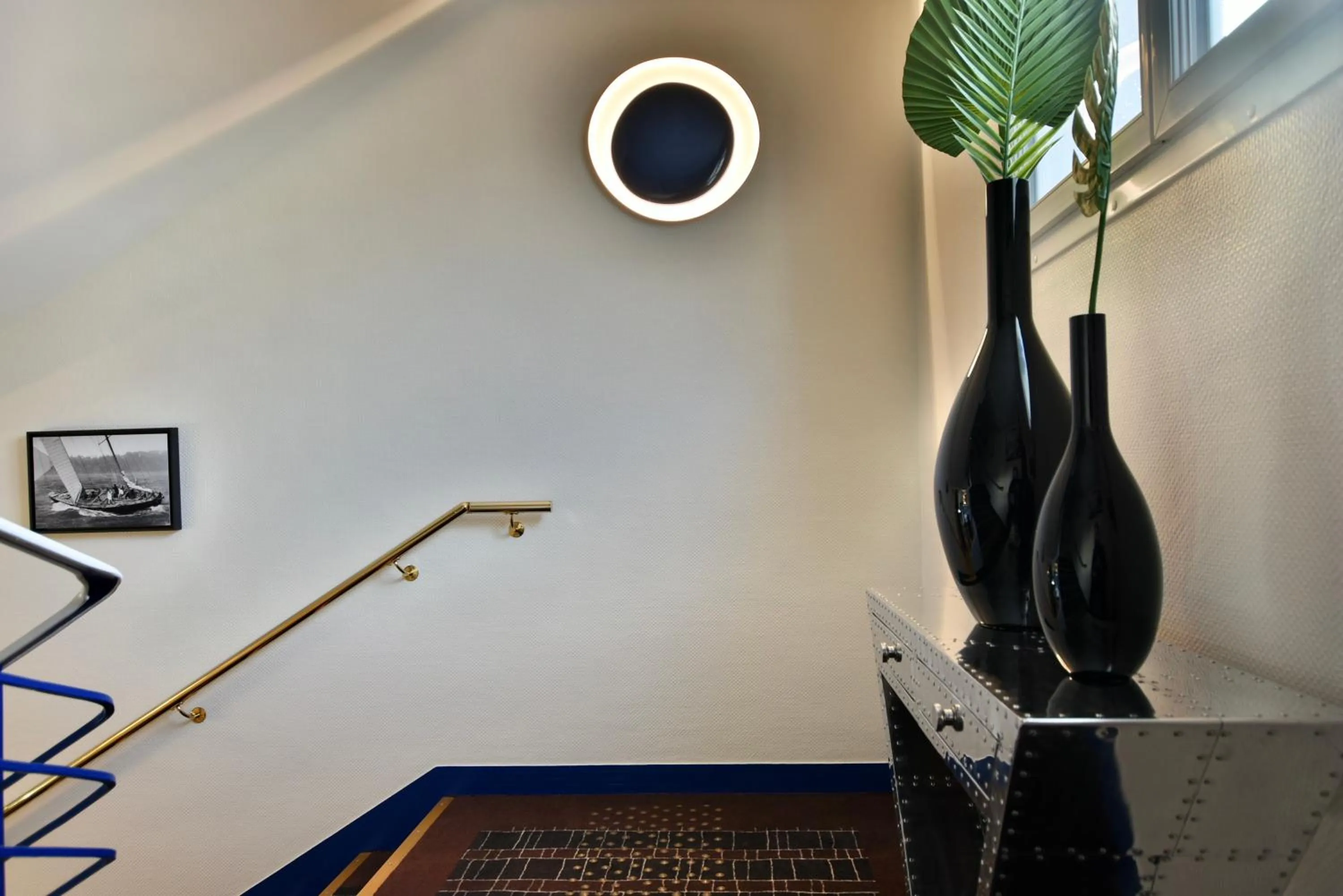 Decorative detail in Hôtel Escale Oceania Lorient