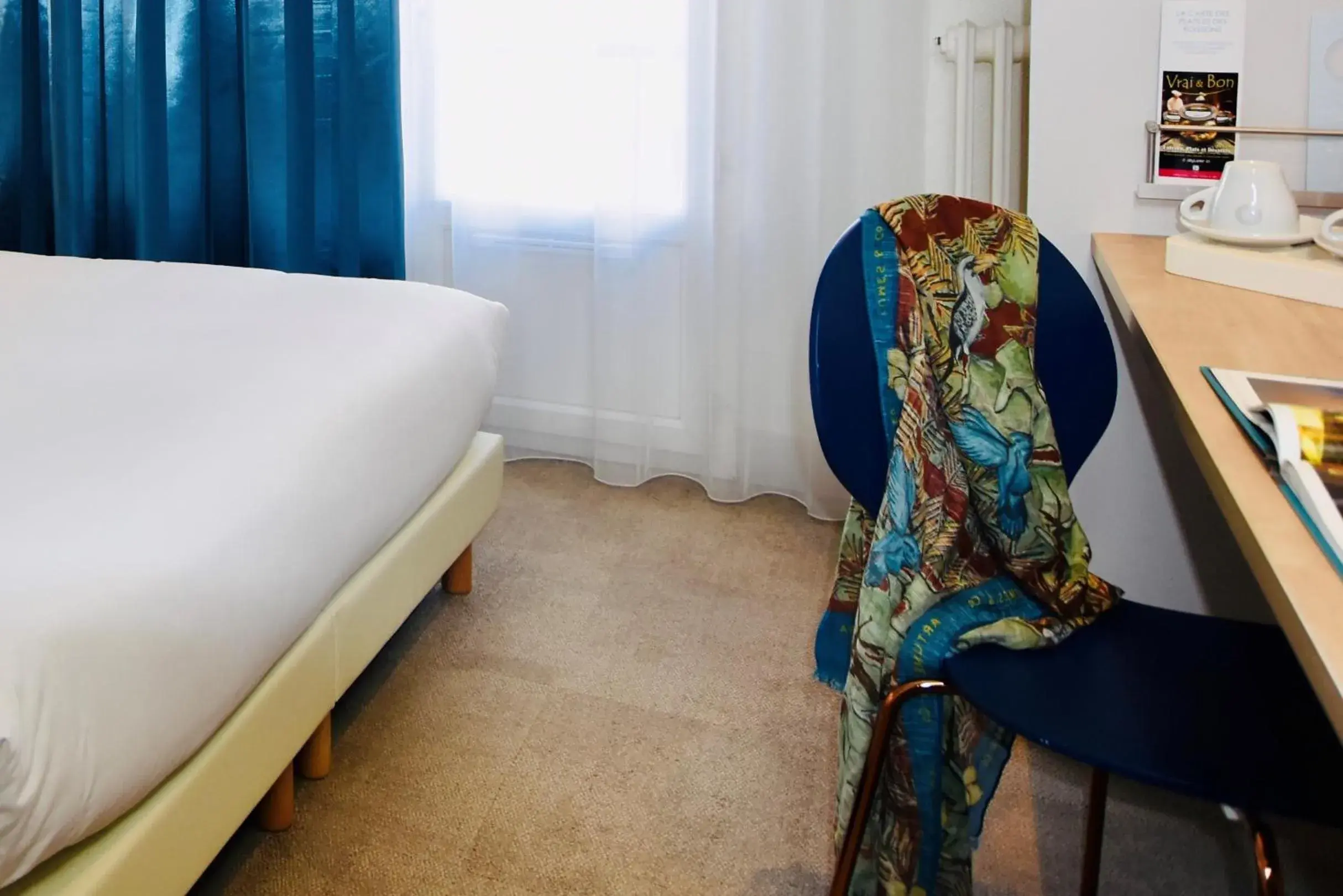 Photo of the whole room, Bed in Hôtel Escale Oceania Lorient Photo of the whole room, Bed in Hôtel Escale Oceania Lorient