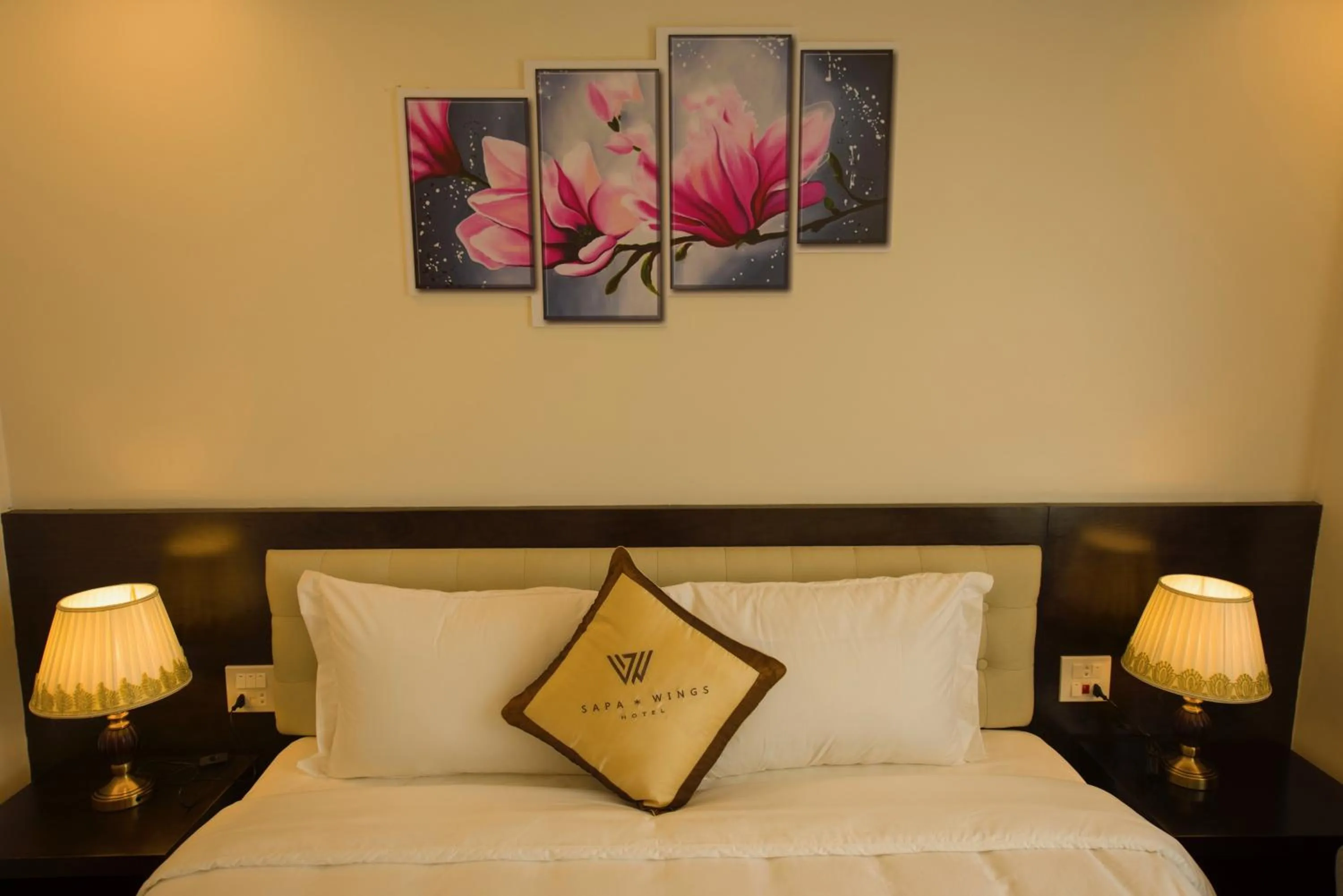 Photo of the whole room, Bed in Sapa Wings Hotel