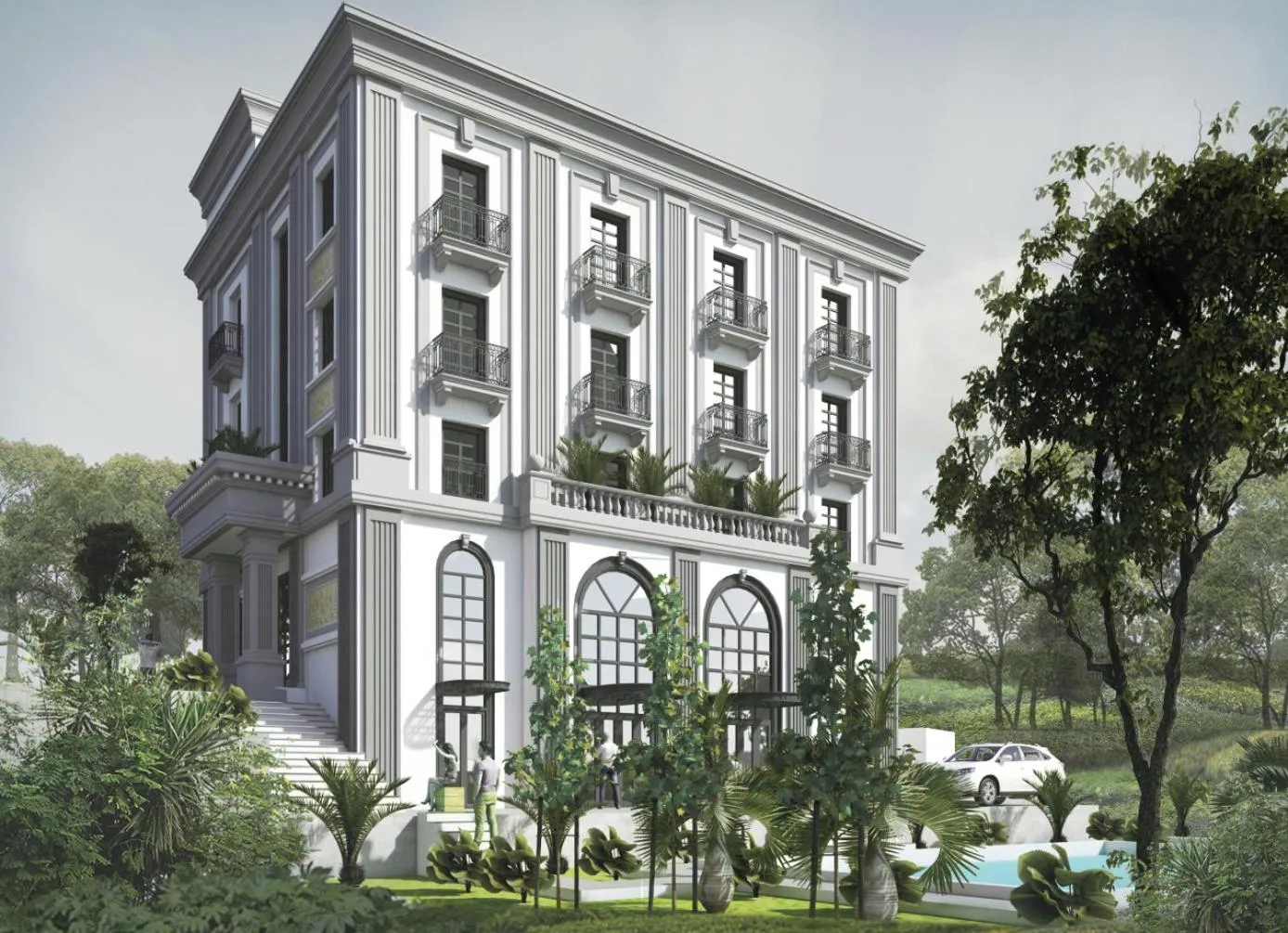 Facade/entrance in Sapa Wings Hotel