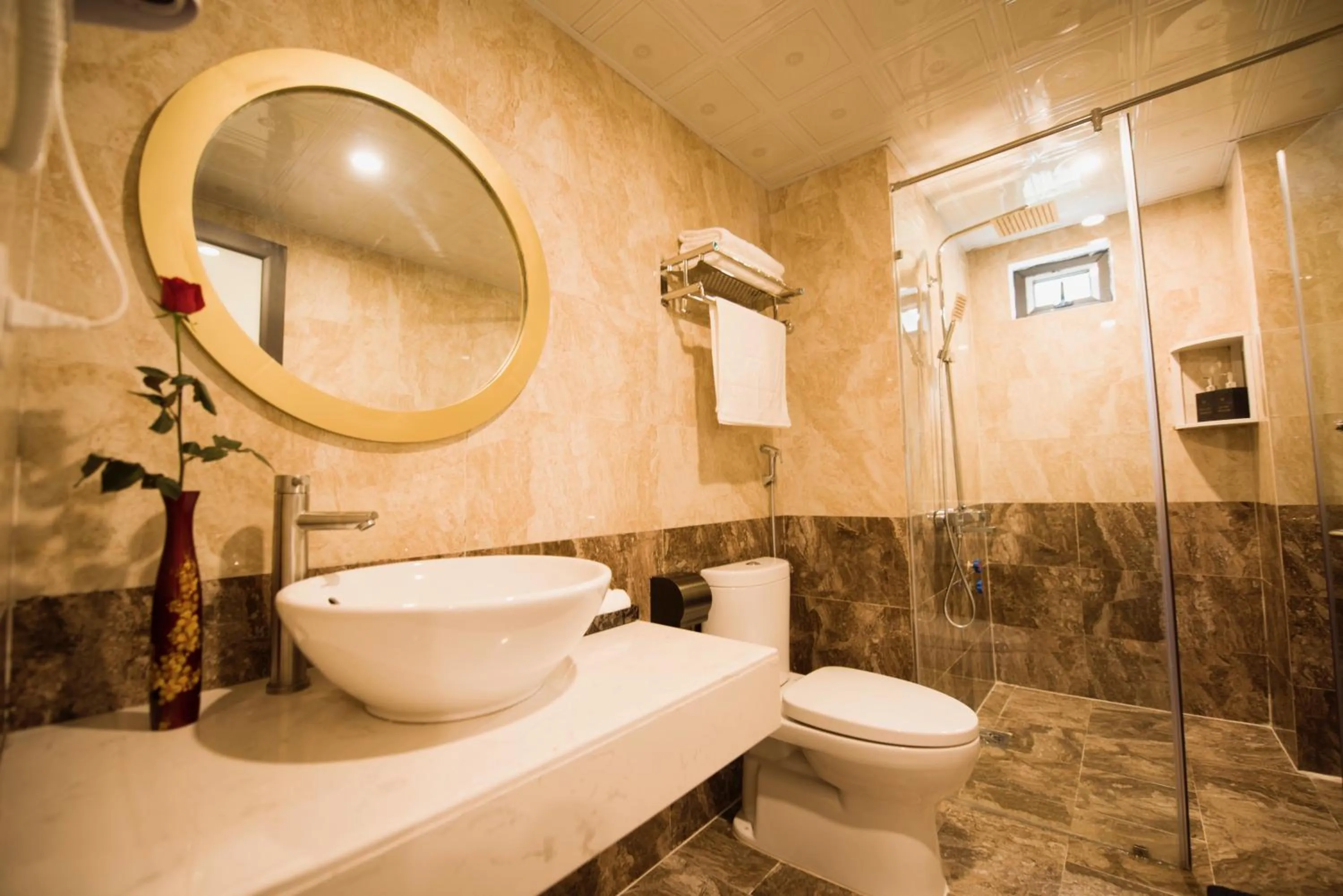 Bathroom in Sapa Wings Hotel