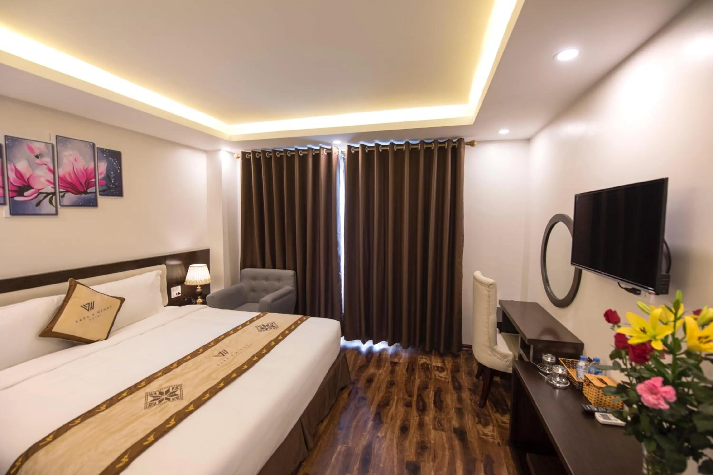 Bedroom, Bed in Sapa Wings Hotel