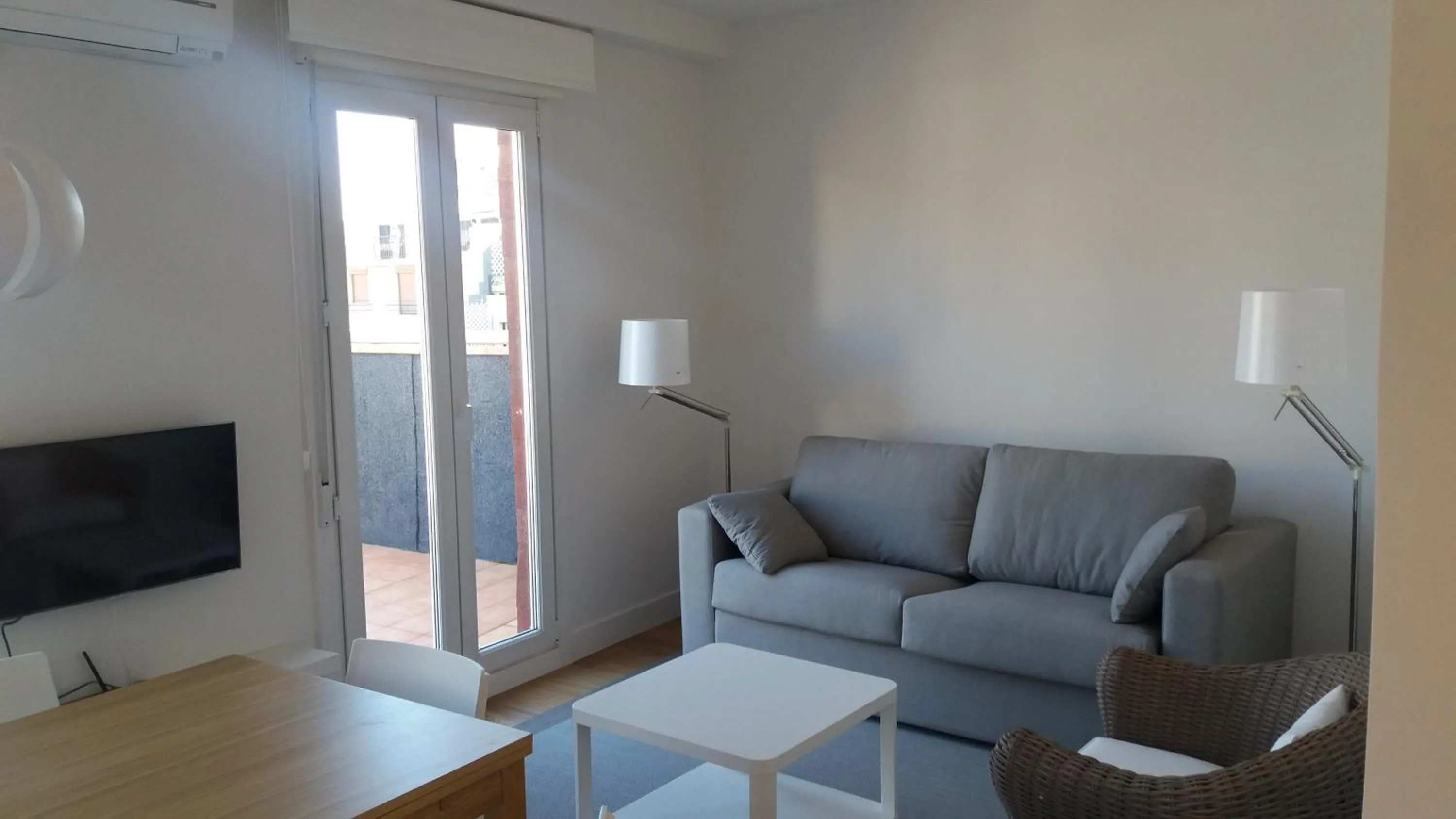 Living room in Larramendi Terrace Apartment