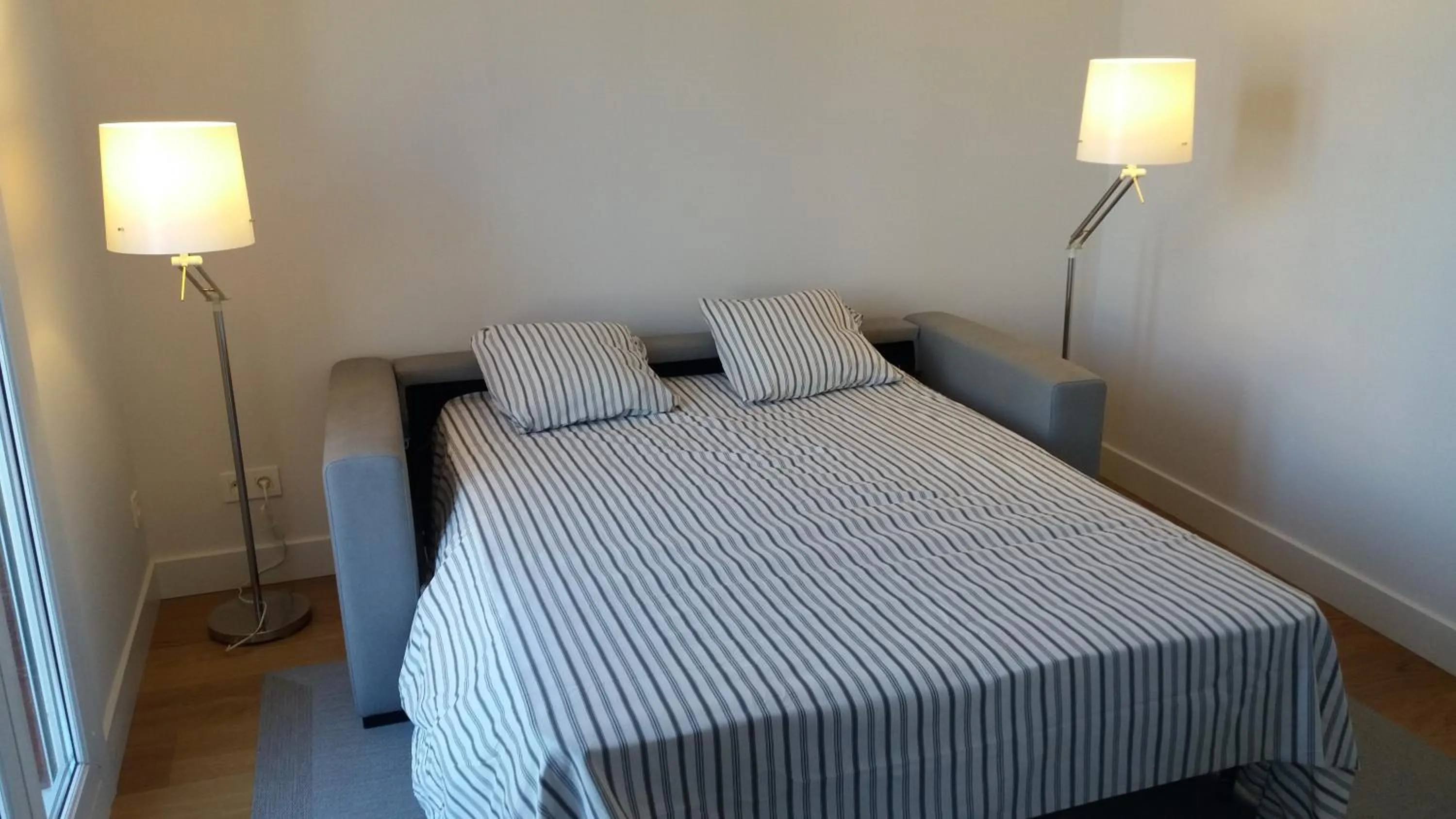 Bed in Larramendi Terrace Apartment