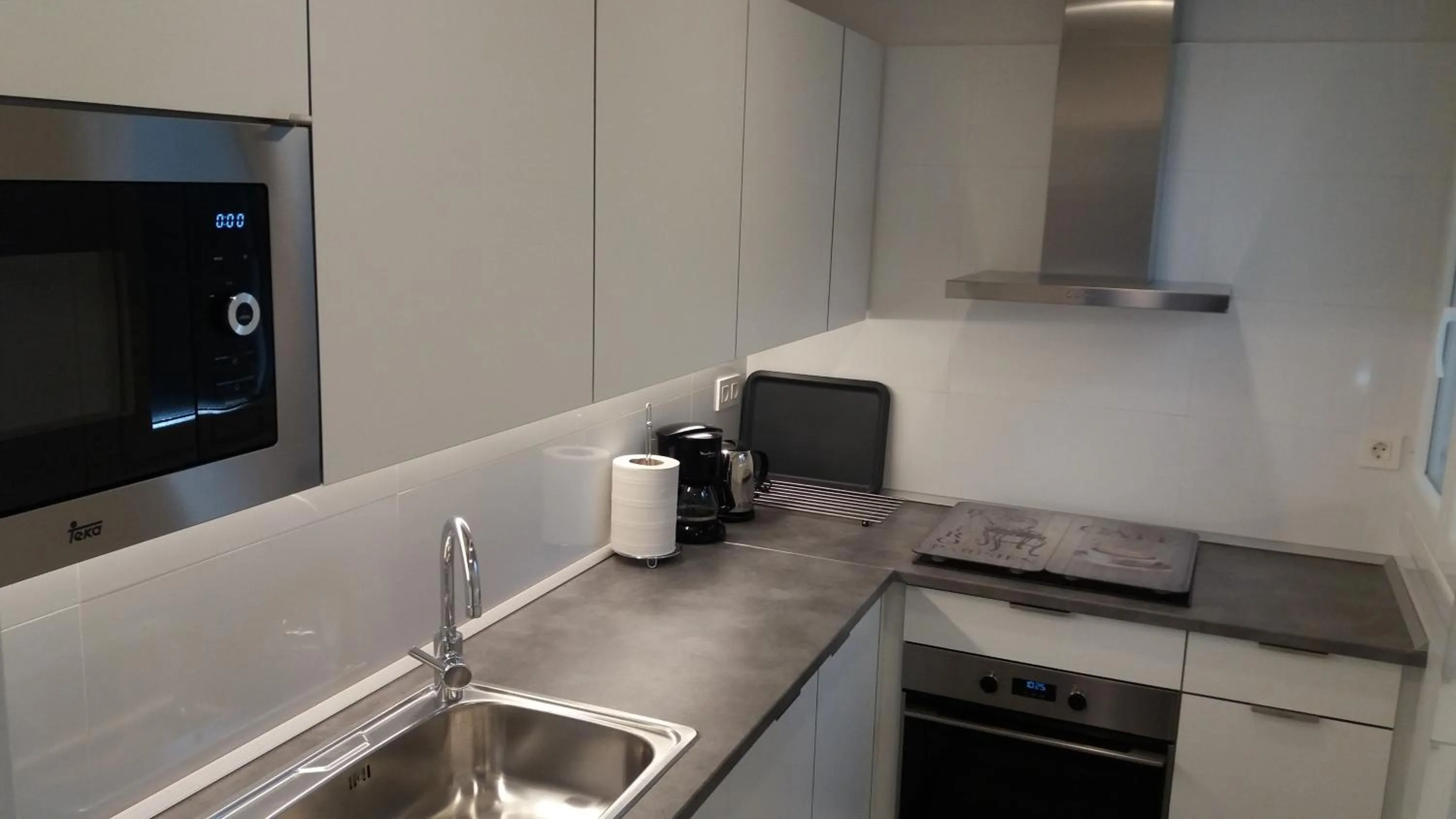 Kitchen or kitchenette in Larramendi Terrace Apartment